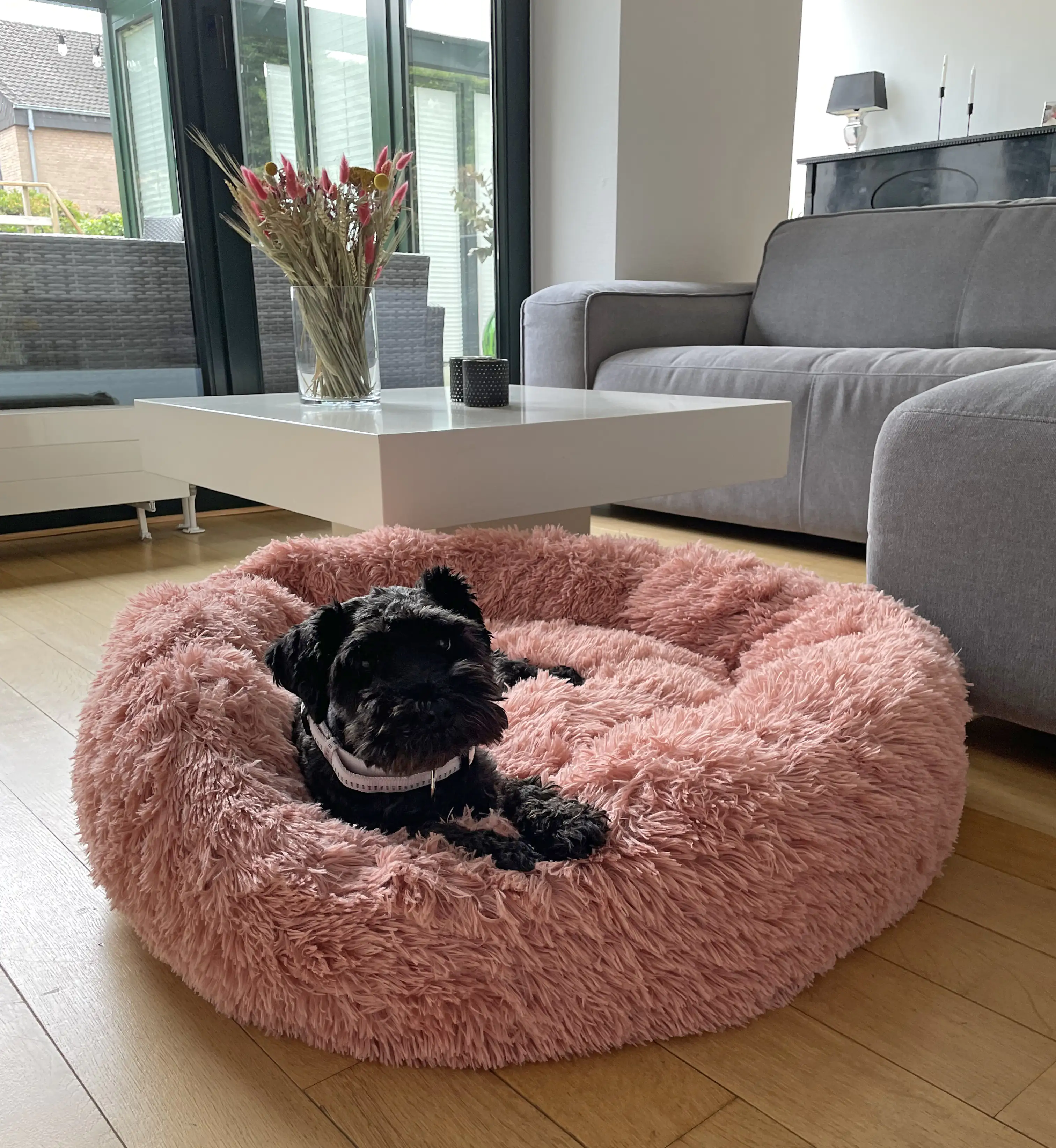 Nobby Kuschelbett Donut Classic Esla rund altrosa Nobby Kuschelbett Donut Classic Esla rund altrosa