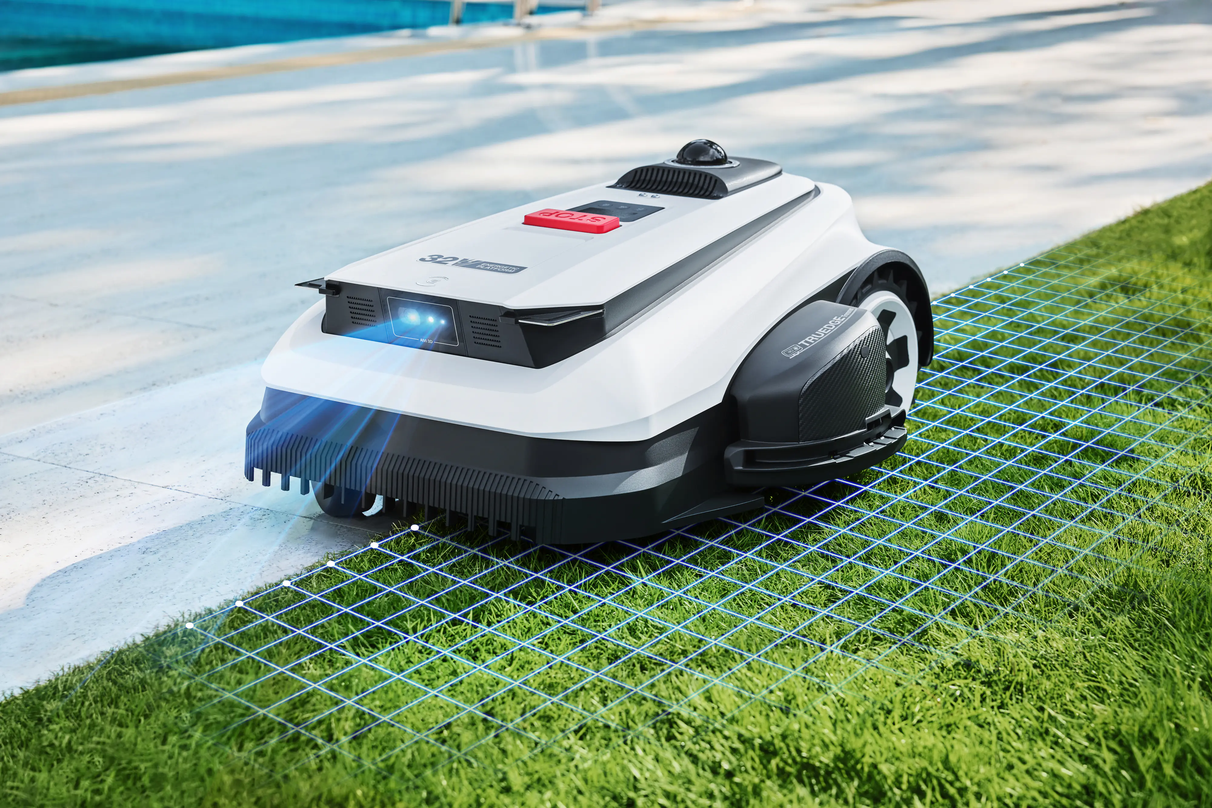 ECOVACS Mähroboter GOAT A3000 LiDAR Pro - 33 cm Schnittbreite 3000 m² 32 V