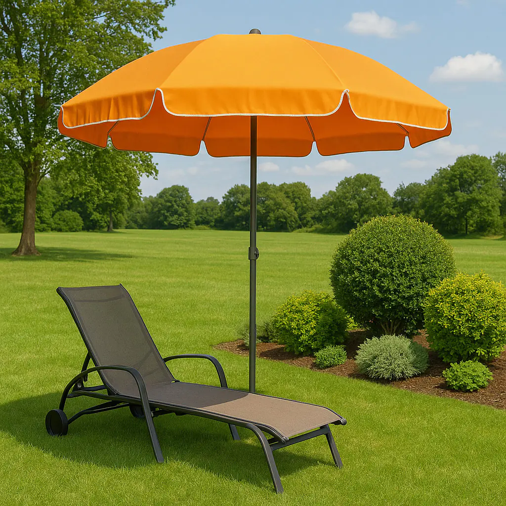 TrendLine Sonnenschirm orange, Ø 180 cm TrendLine Sonnenschirm orange, Ø 180 cm