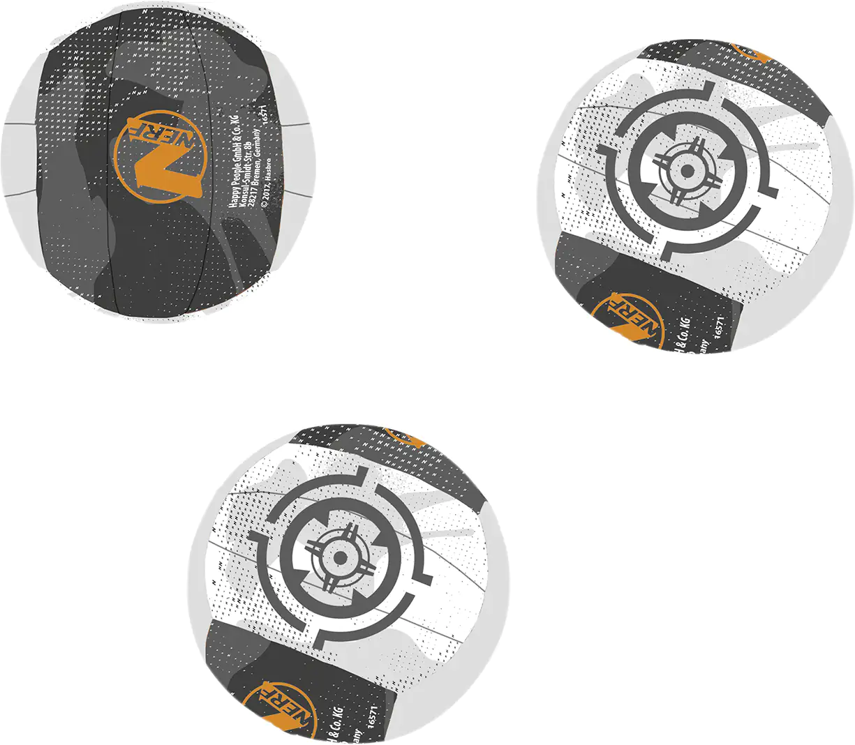 NERF Neopren Mini Ball Set Ø 5 cm