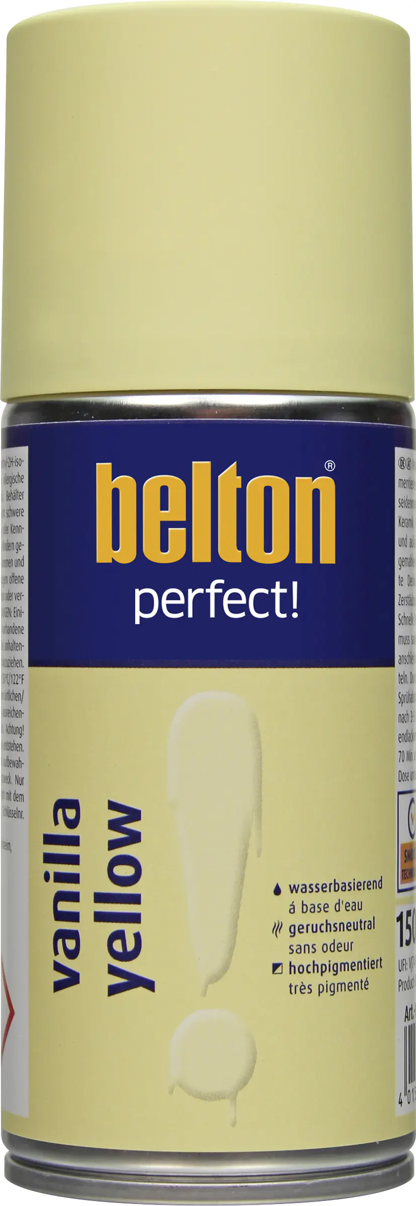 Belton perfect Lackspray 150 ml Vanilla yellow seidenmatt