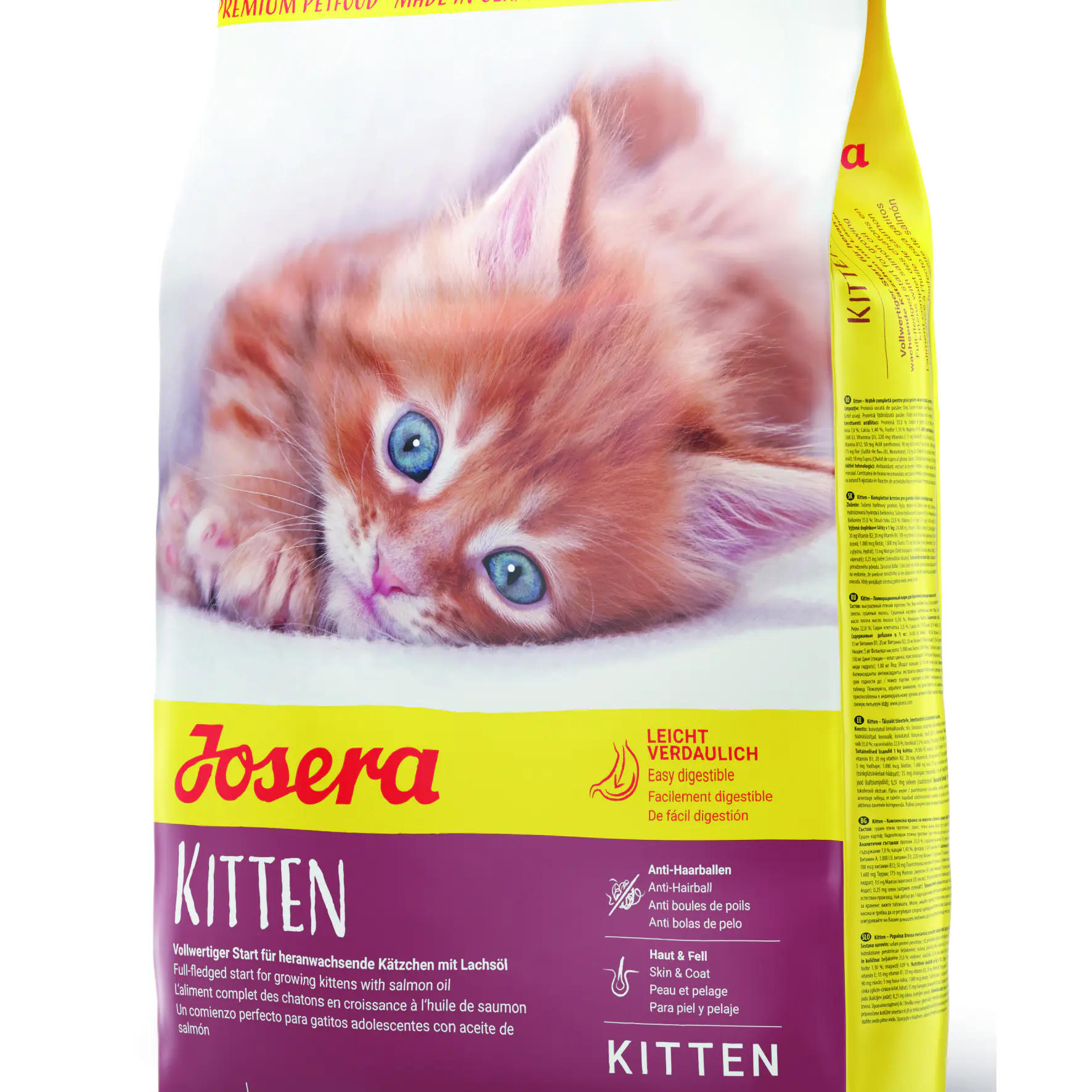 Josera Katzentrockenfutter Kitten 400 g Geflügel & Lachs