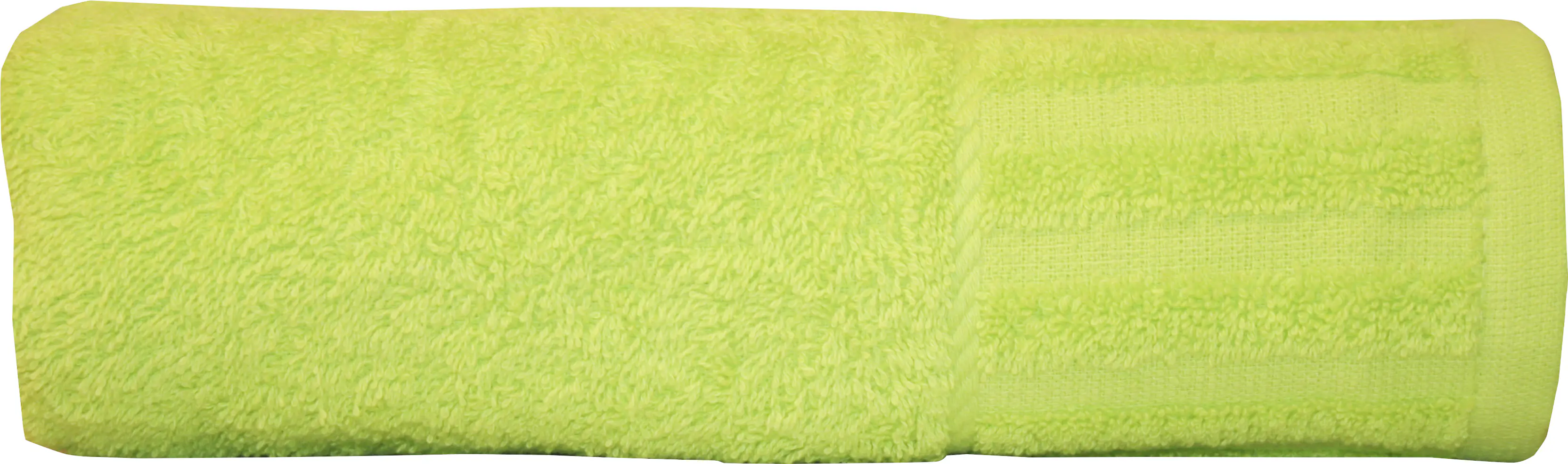 Badetuch Uni Baumwolle 100 x 150 cm grün