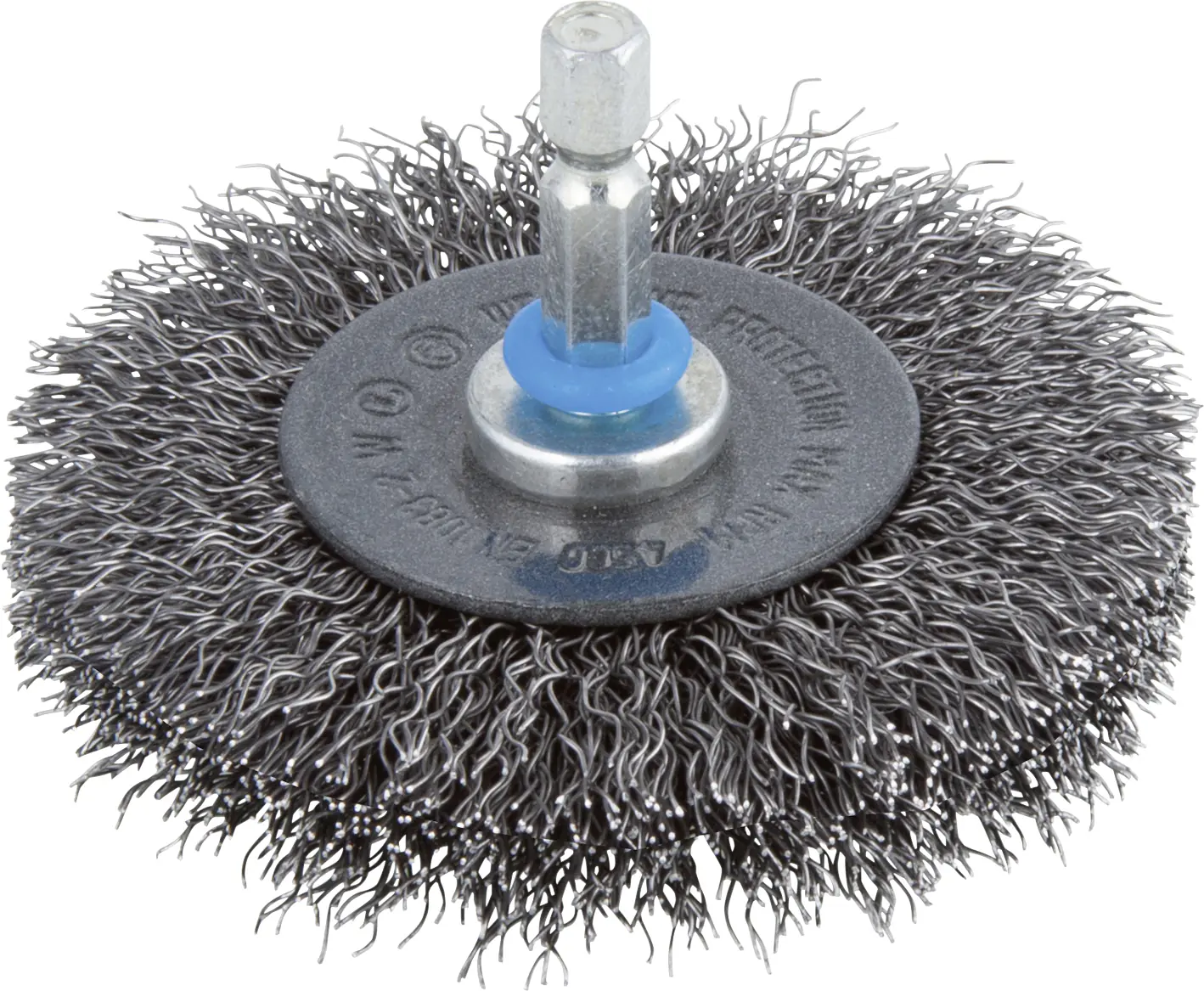 Wolfcraft Scheibendrahtbürste Ø 75 x 10 mm Schaft 6 mm