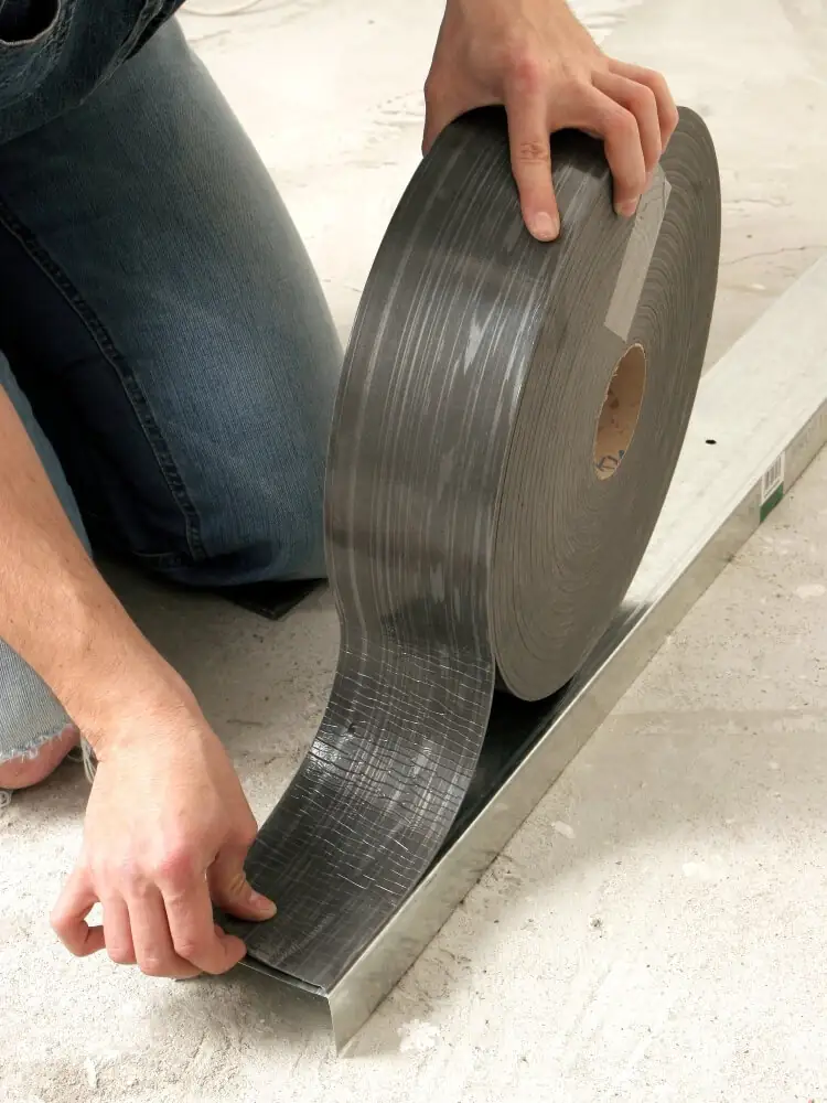 Knauf Dichtungsband 30 m Rolle, 3 cm breit, anthrazit