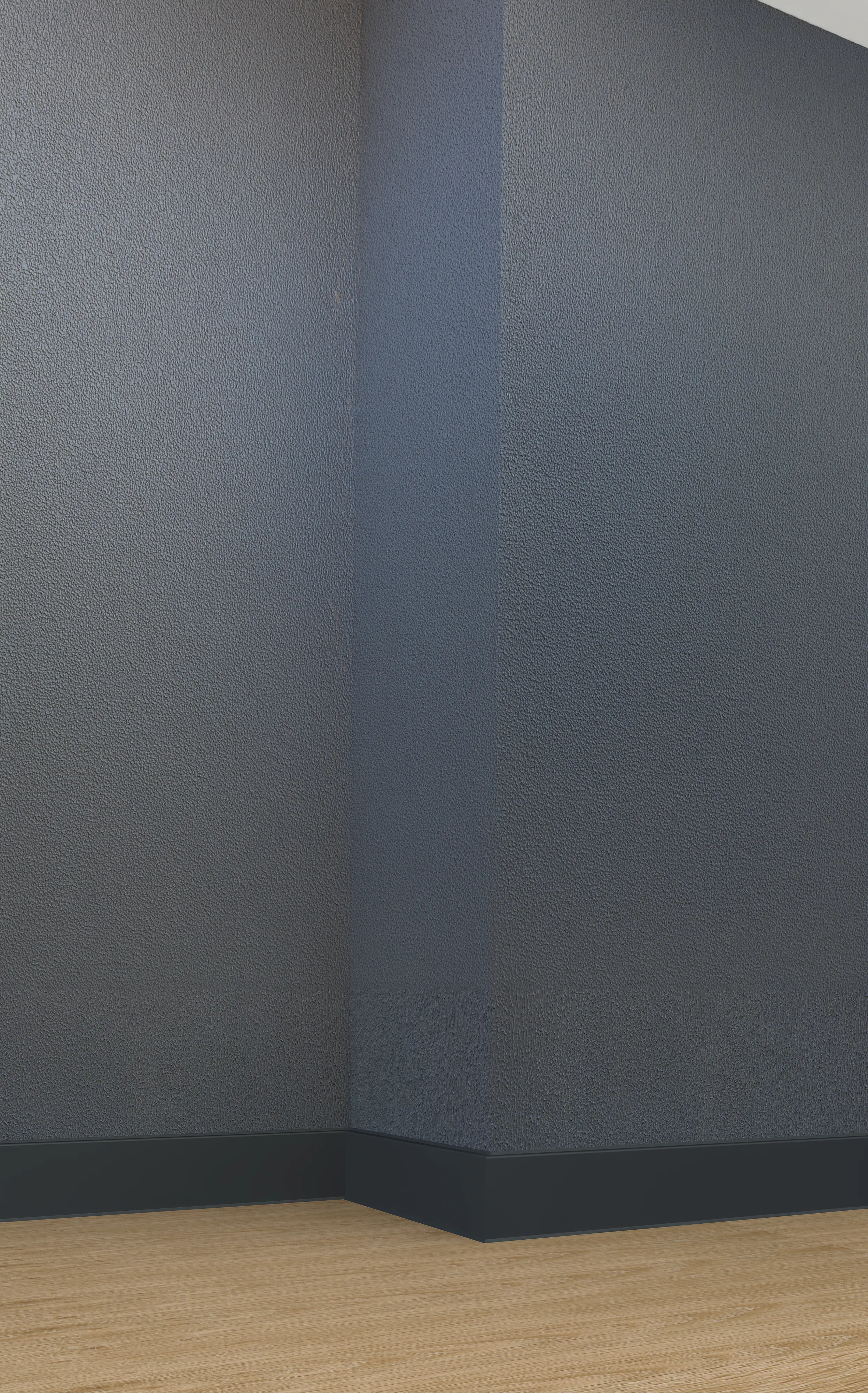 Neuhofer Fußleiste MDF 240 cm x 80 x 13 mm anthrazit