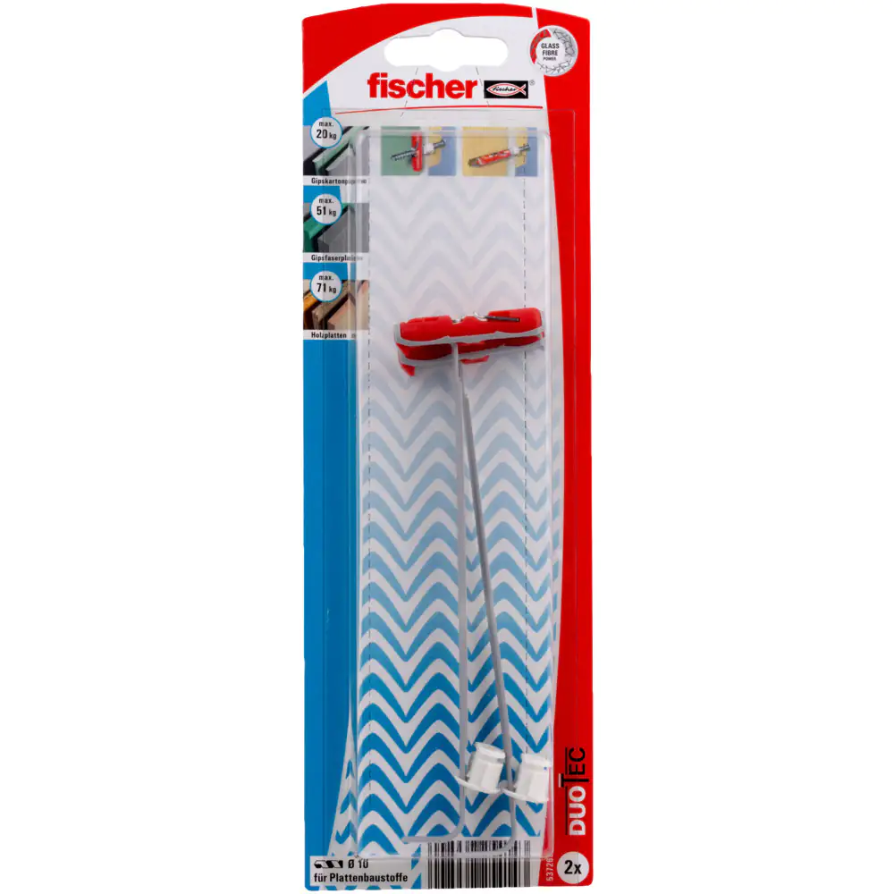 Fischer Kippdübel Duotec 10.0 x 50 mm - 2 Stück