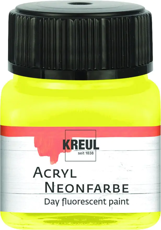 Kreul Acryl Neonfarbe neongelb 20 ml Kreul Acryl Neonfarbe neongelb 20 ml