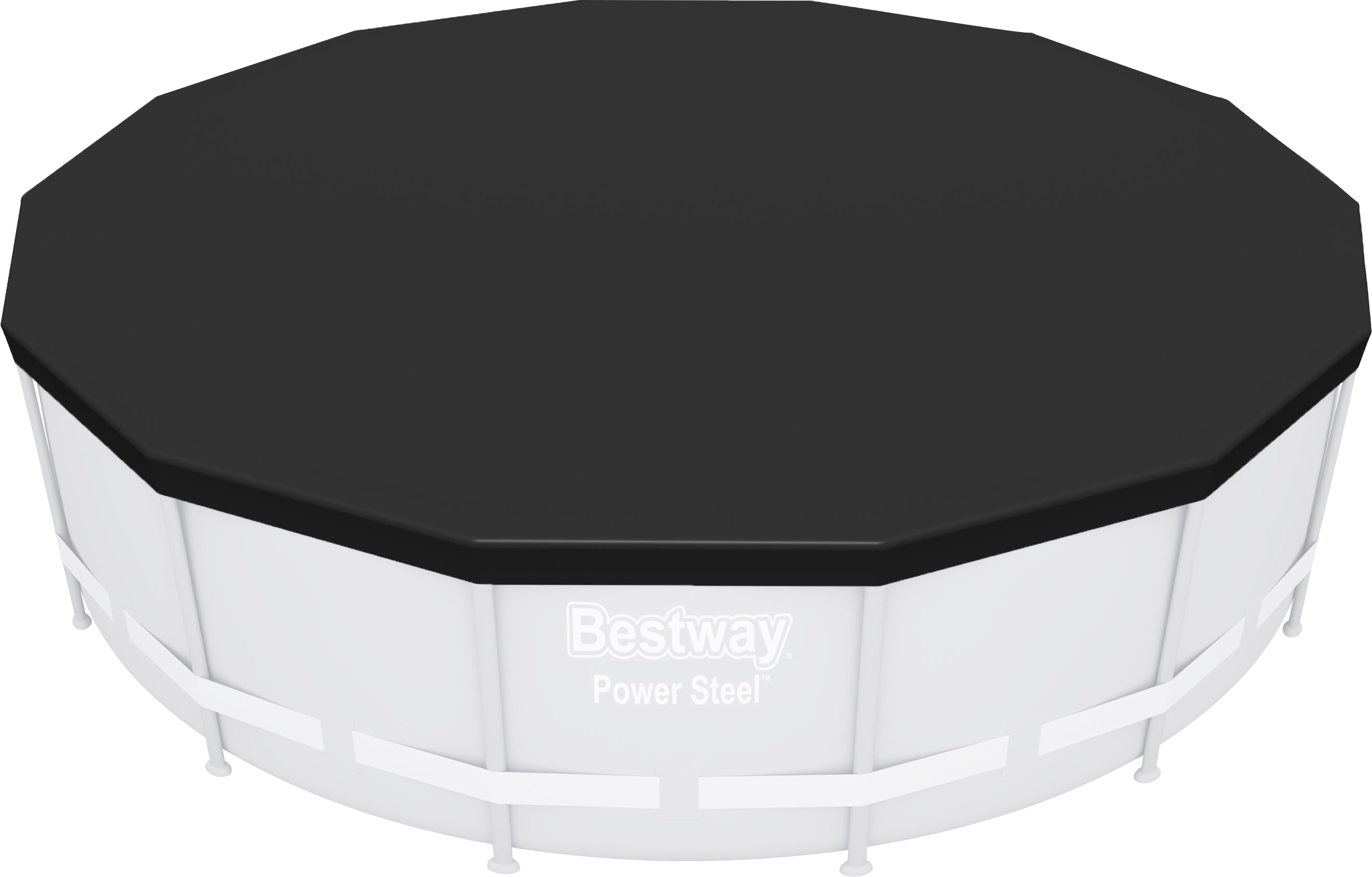 Bestway Flowclear Abdeckplane PVC Ø 427 cm Bestway Flowclear Abdeckplane PVC Ø 427 cm