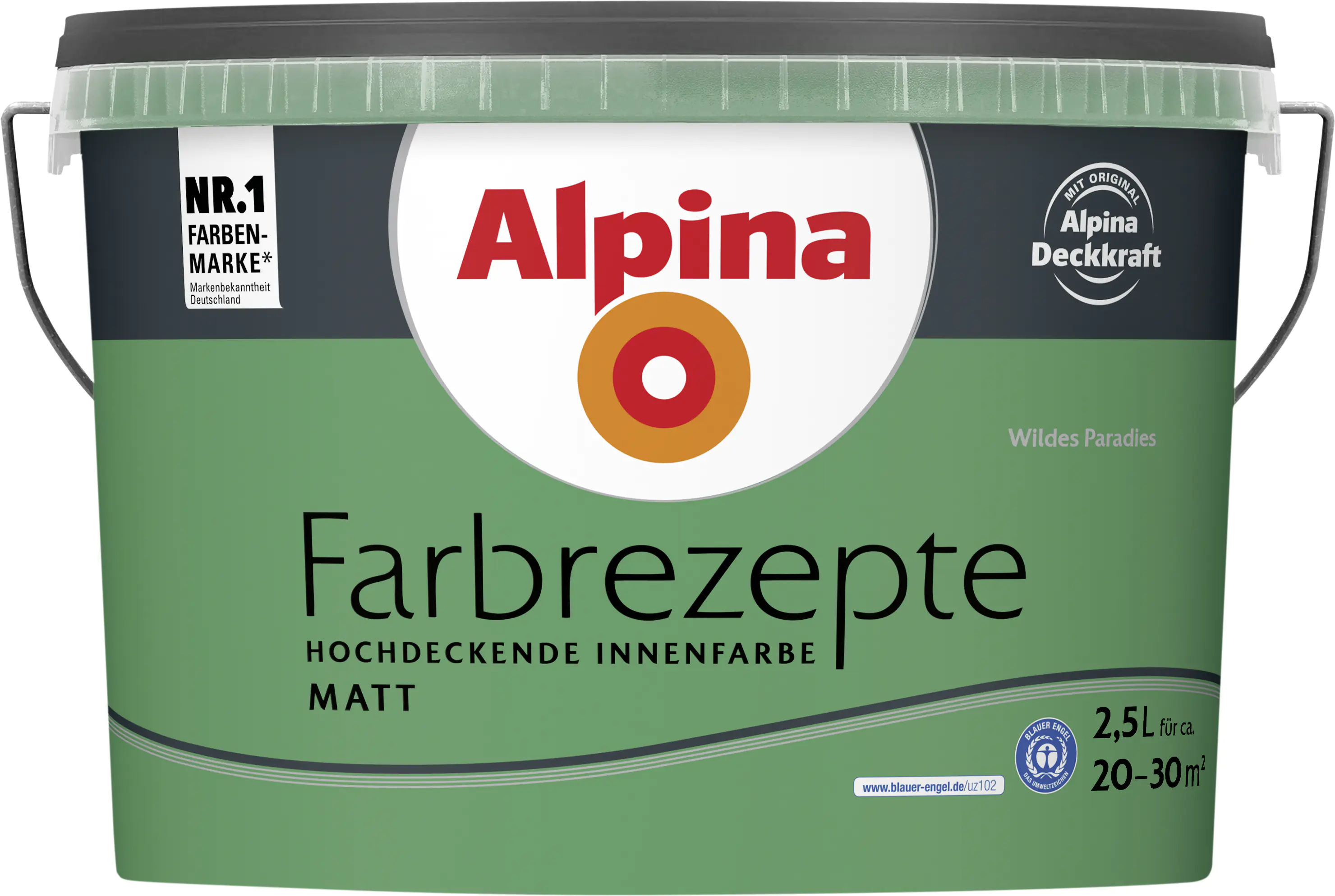 Alpina Farbrezepte Wildes Paradies matt 2,5 L Alpina Farbrezepte Wildes Paradies matt 2,5 L