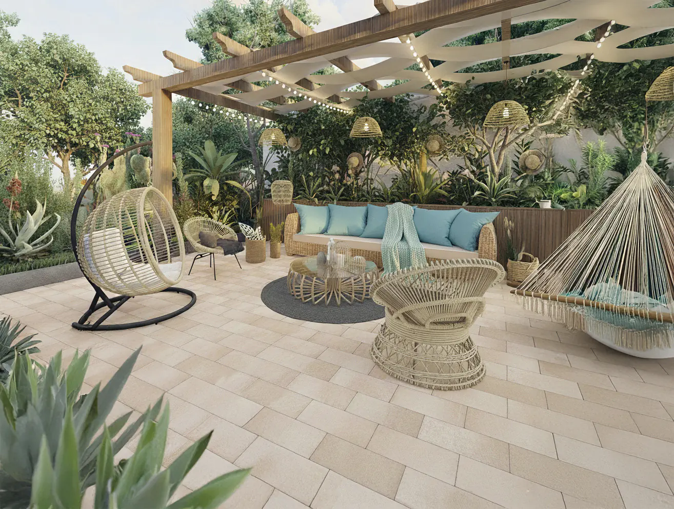 EHL Betonplatte Formo 50 x 25 x 4 cm sandstein nuanciert