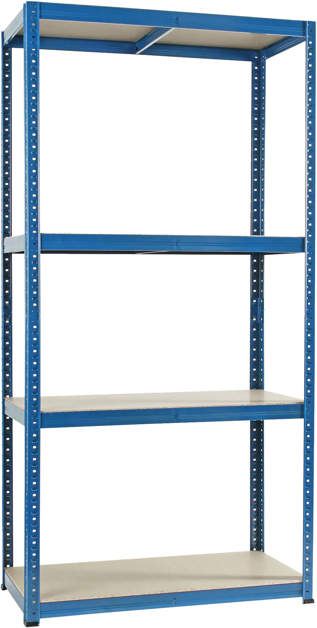 Metallsteckregal 180 x 90 x 45 cm 4 Holzböden 1060 kg gelocht Metallsteckregal 180 x 90 x 45 cm 4 Holzböden 1060 kg gelocht