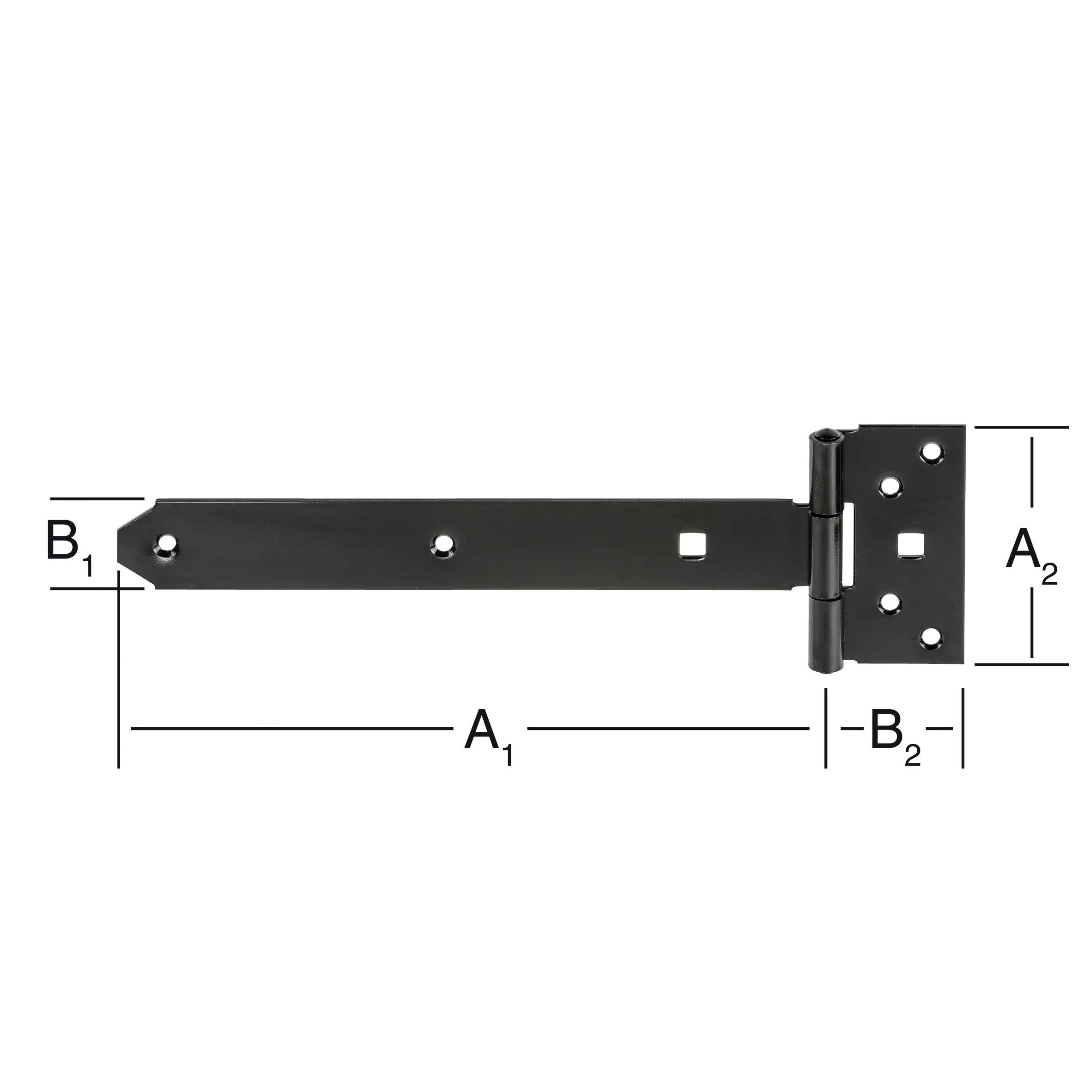 Vormann Kreuzgehänge leicht schwarz 250/90 x 33/50 mm