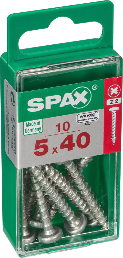 Spax Universalschrauben 5.0 x 40 mm TX 20 - 10 Stk.