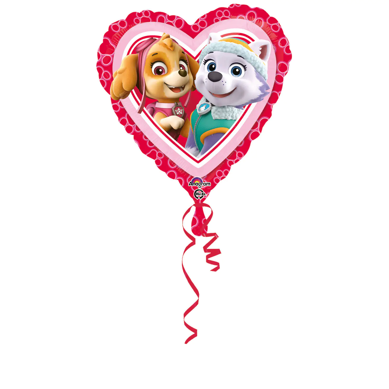Folienballon Paw Patrol Pink - Love Herz 43 cm Folienballon Paw Patrol Pink - Love Herz 43 cm