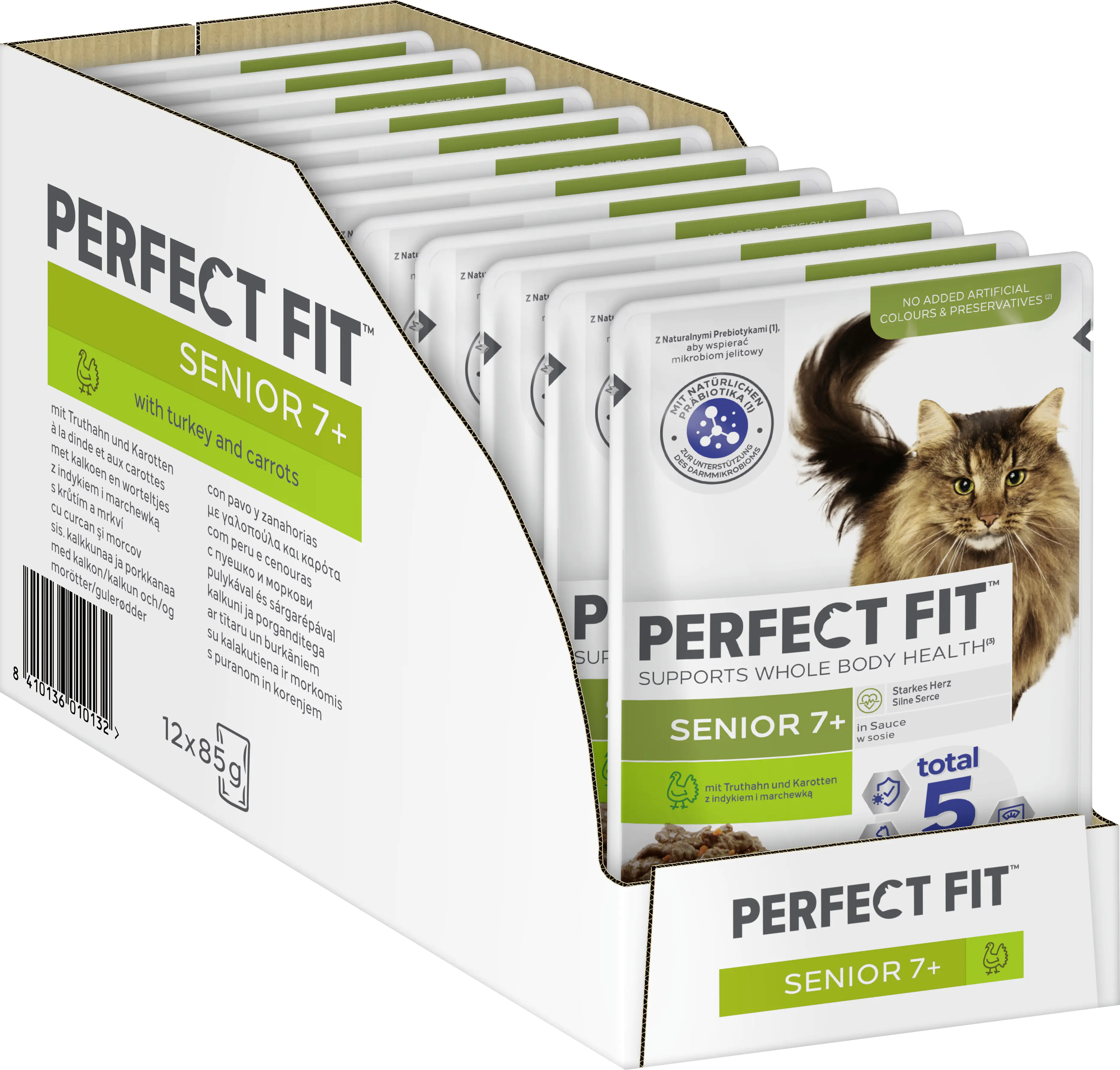 Perfect Fit Senior mit Truthahn und Karotten Katzenfutter 85 g Perfect Fit Senior mit Truthahn und Karotten Katzenfutter 85 g