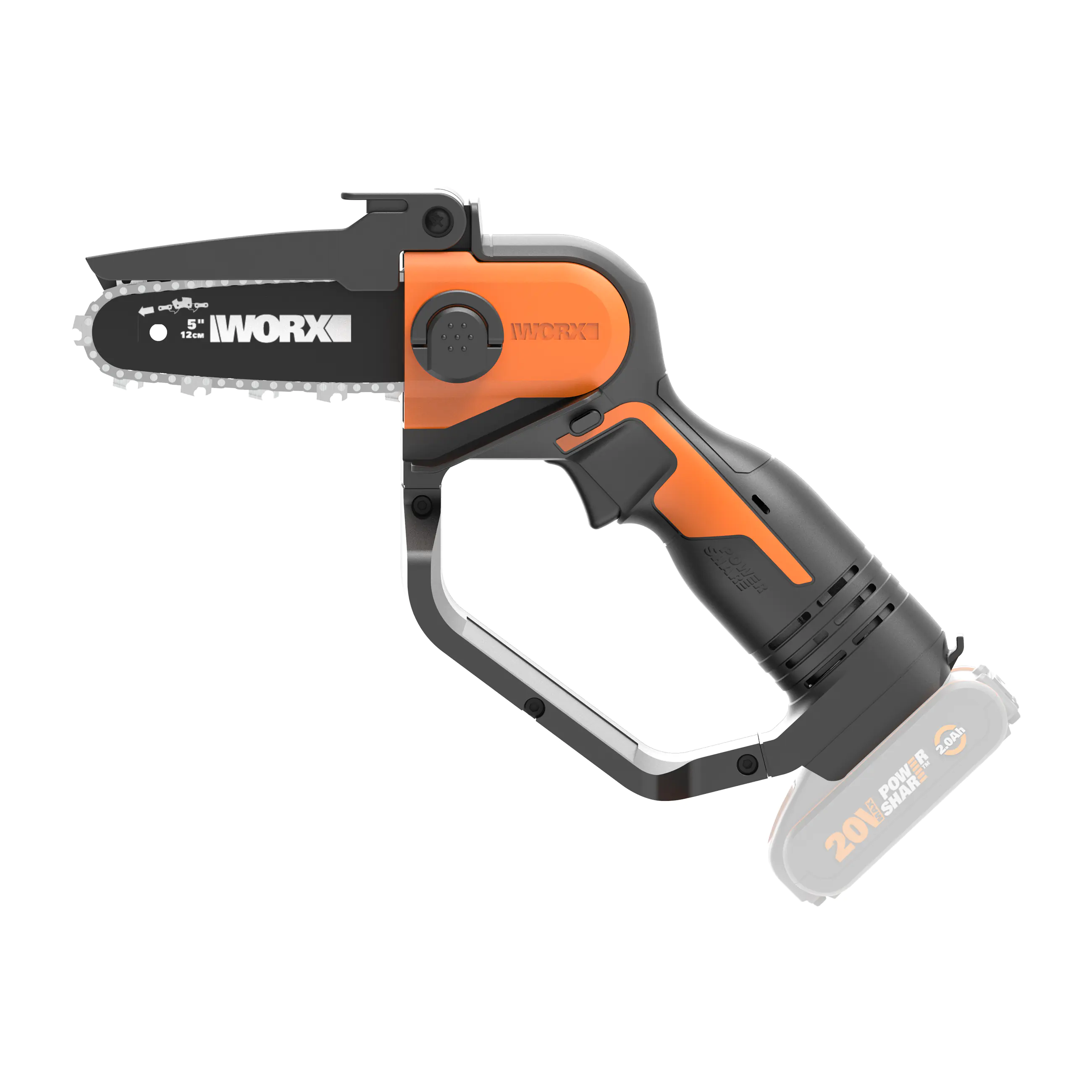 Worx Akku Gehölzschneider WG324E.9 20 V 12 cm ohne Akku und Ladegerät