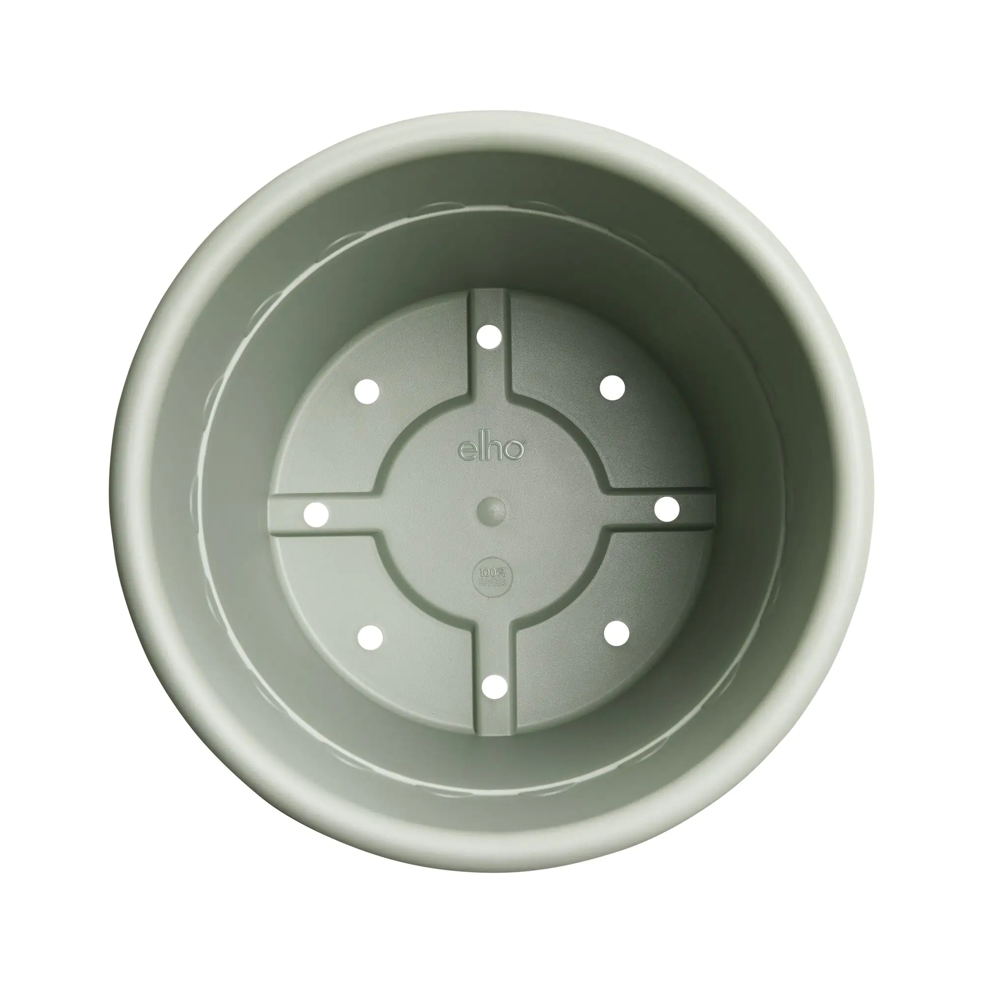 Elho Blumentopf Kunststoff grün Ø 25 cm Algarve Cilindro Elho Blumentopf Kunststoff grün Ø 25 cm Algarve Cilindro