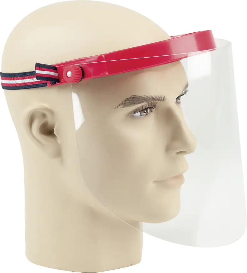 Gesichtschutz mit Klarvisier EN 166:2001