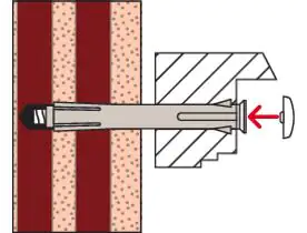 Fischer Fensterrahmendübel 10.0 x 152 mm - 6 Stück