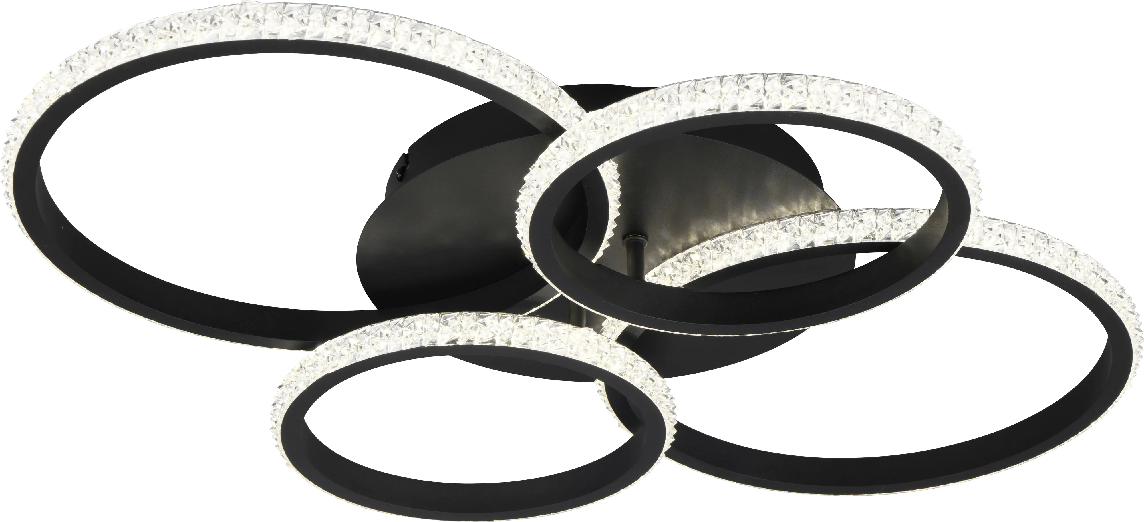 Trio Leuchten LED Deckenleuchte Cires 27W schwarz