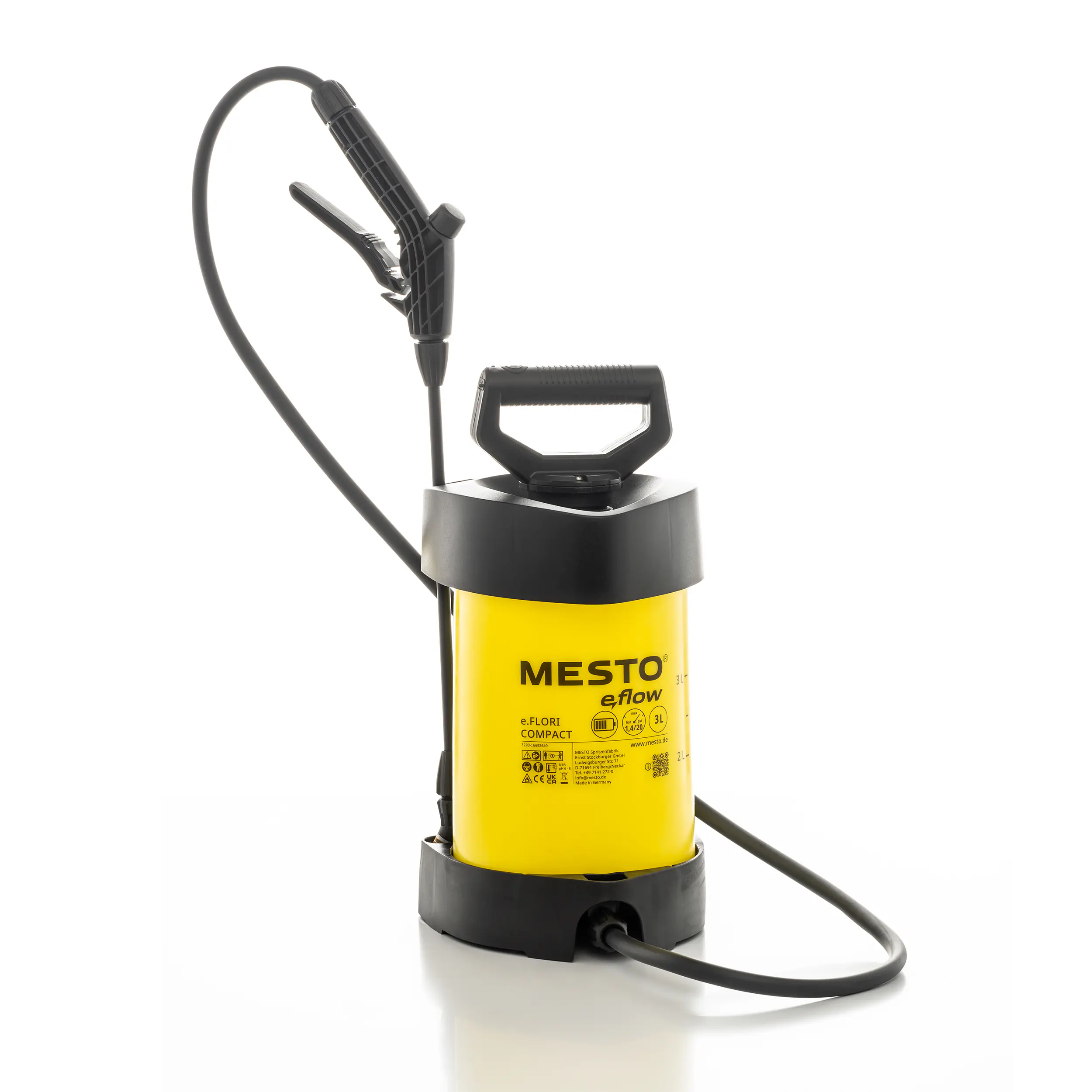 Mesto Akku-Drucksprüher e.Flori compact 3 L