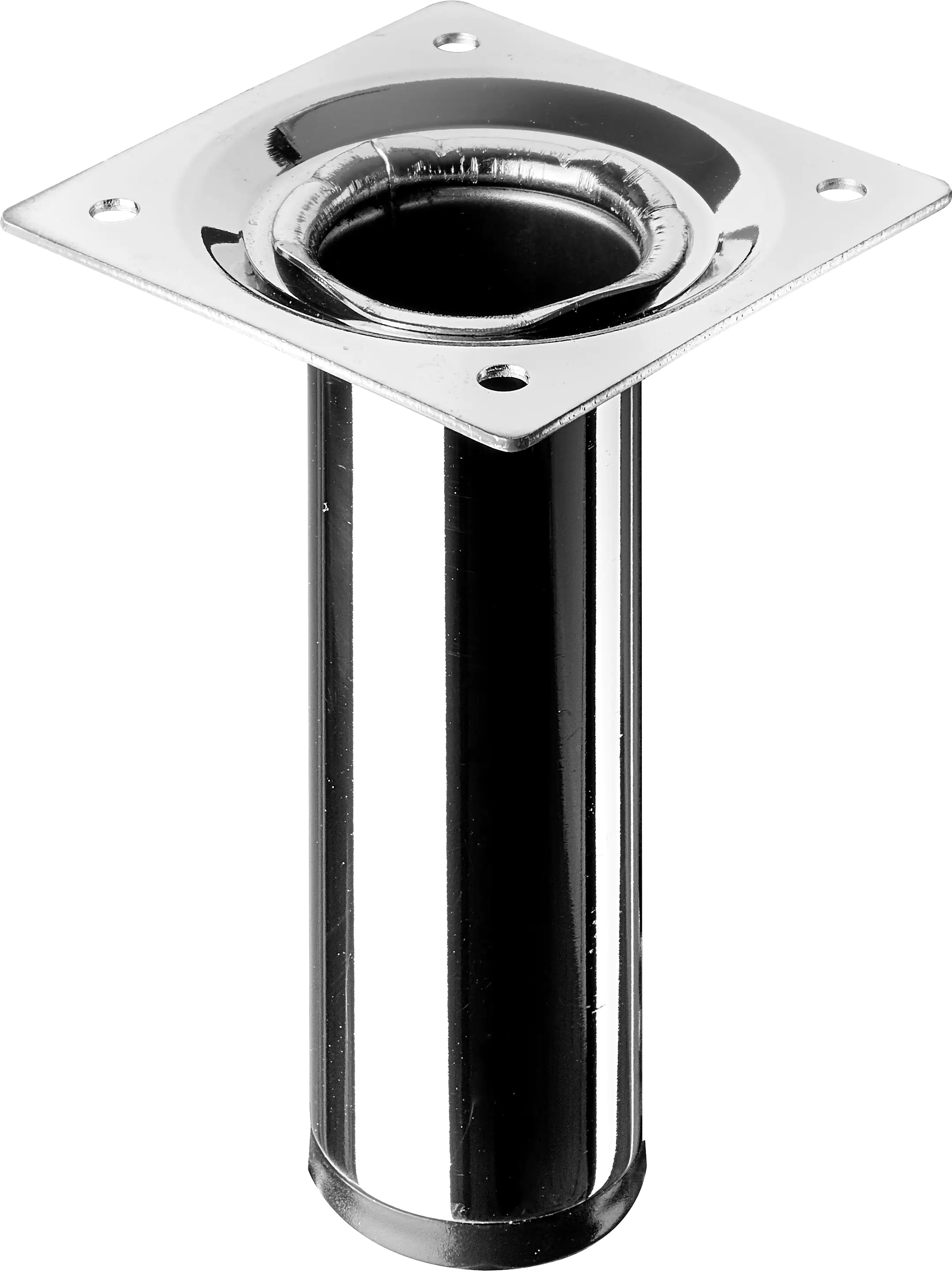 Hettich Tischbein verchromt 30 x 100 mm