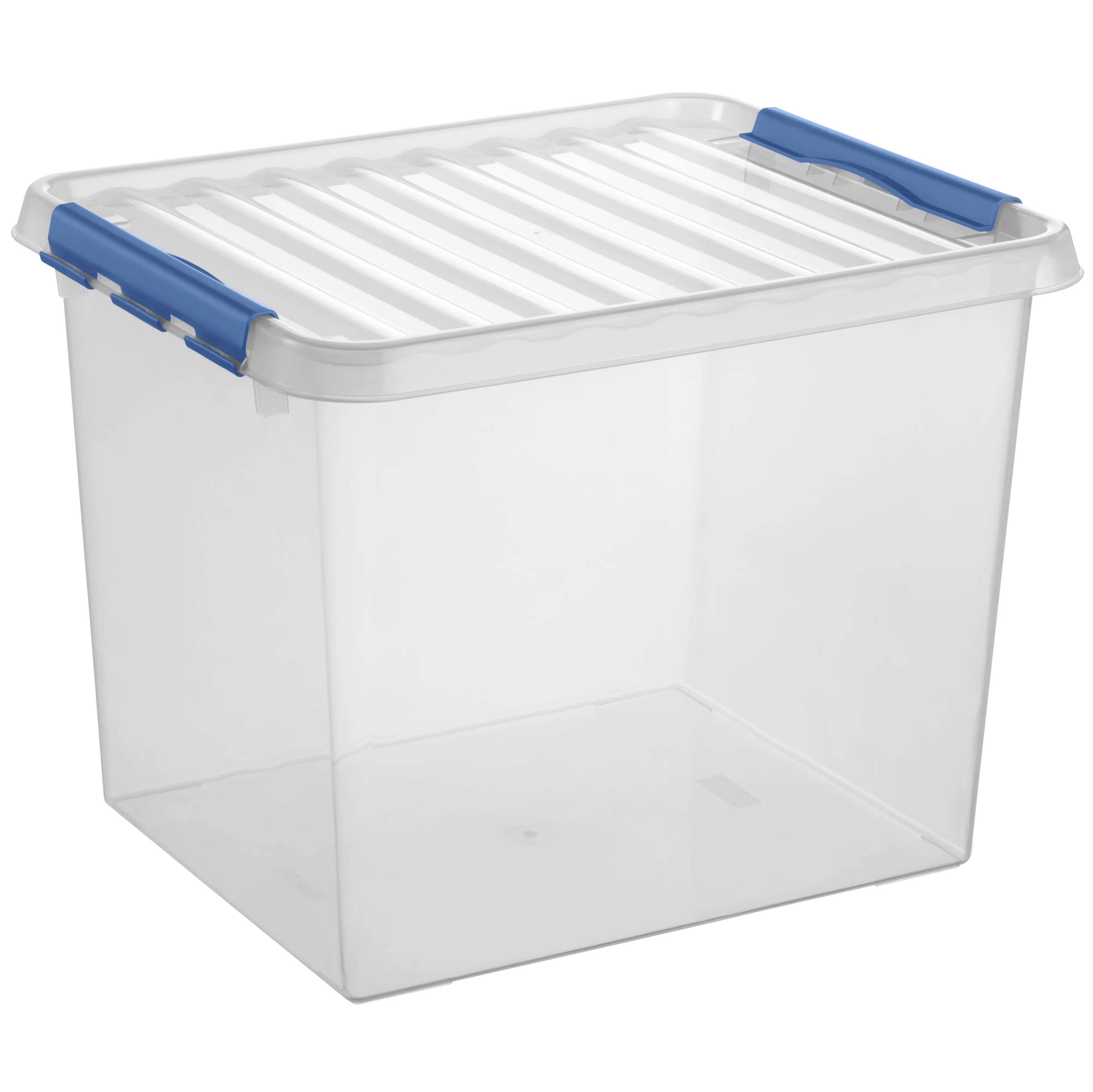 Sunware Aufbewahrungsbox Q-line 52L transparent blau 50 x 40 x 38 cm Sunware Aufbewahrungsbox Q-line 52L transparent blau 50 x 40 x 38 cm