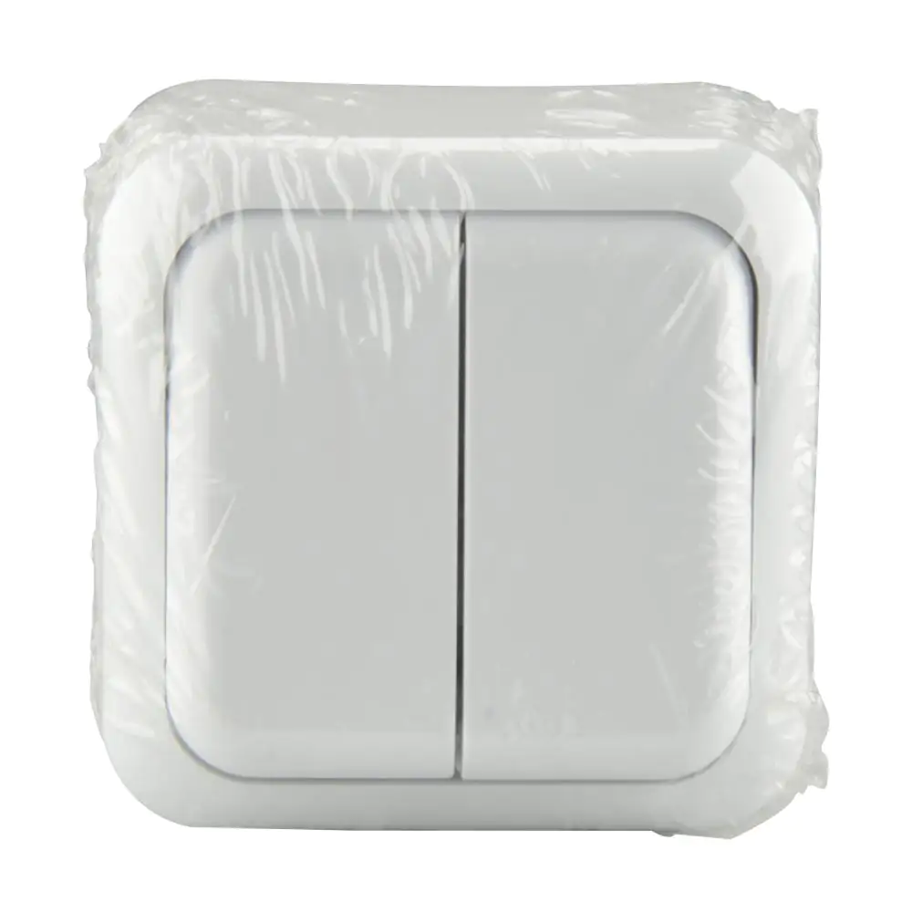 Unitec Serienschalter Aufputz weiß, Serie Standard Unitec Serienschalter Aufputz weiß, Serie Standard