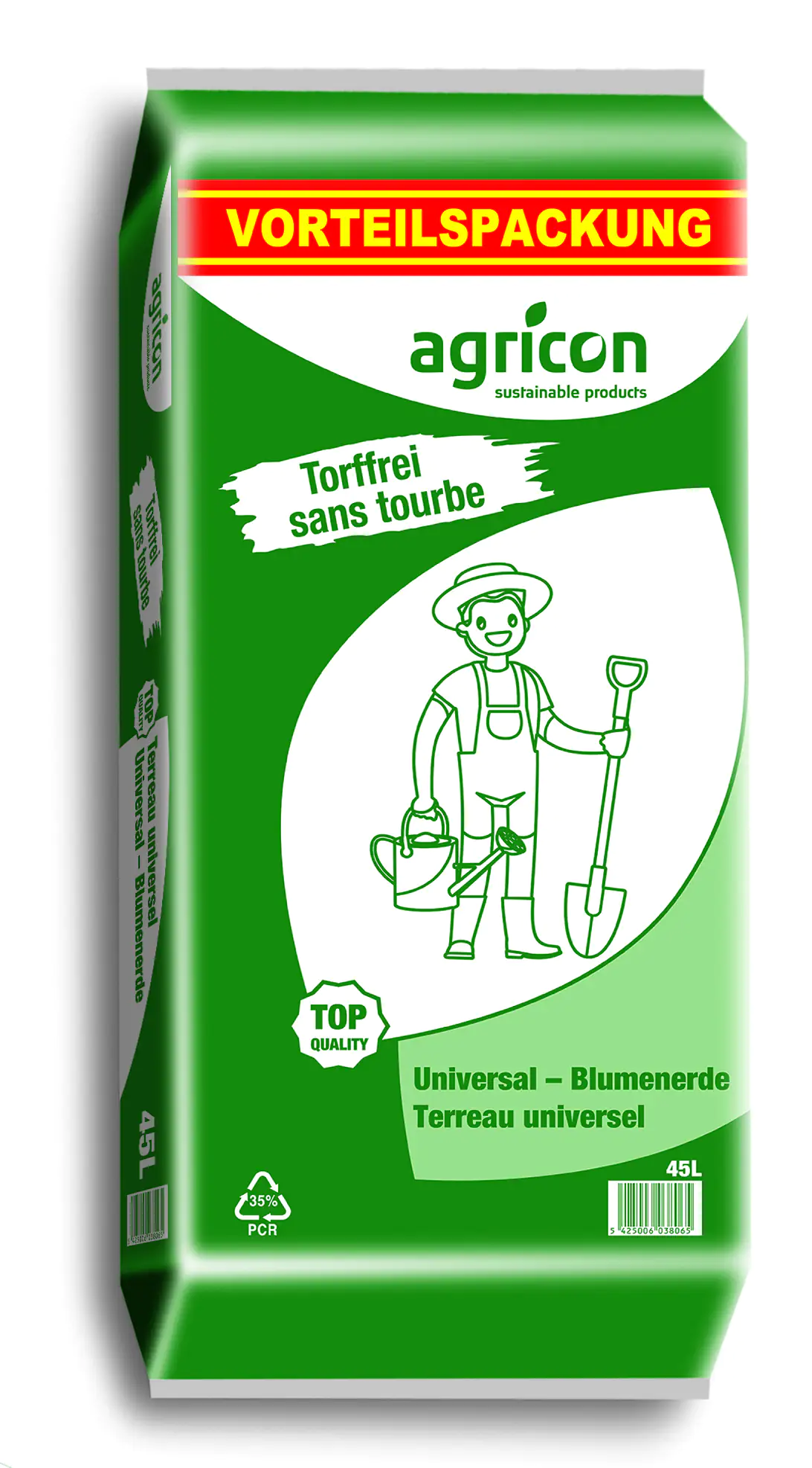 Agricon Universal Blumenerde torffrei 45 l kaufen Globus Baumarkt