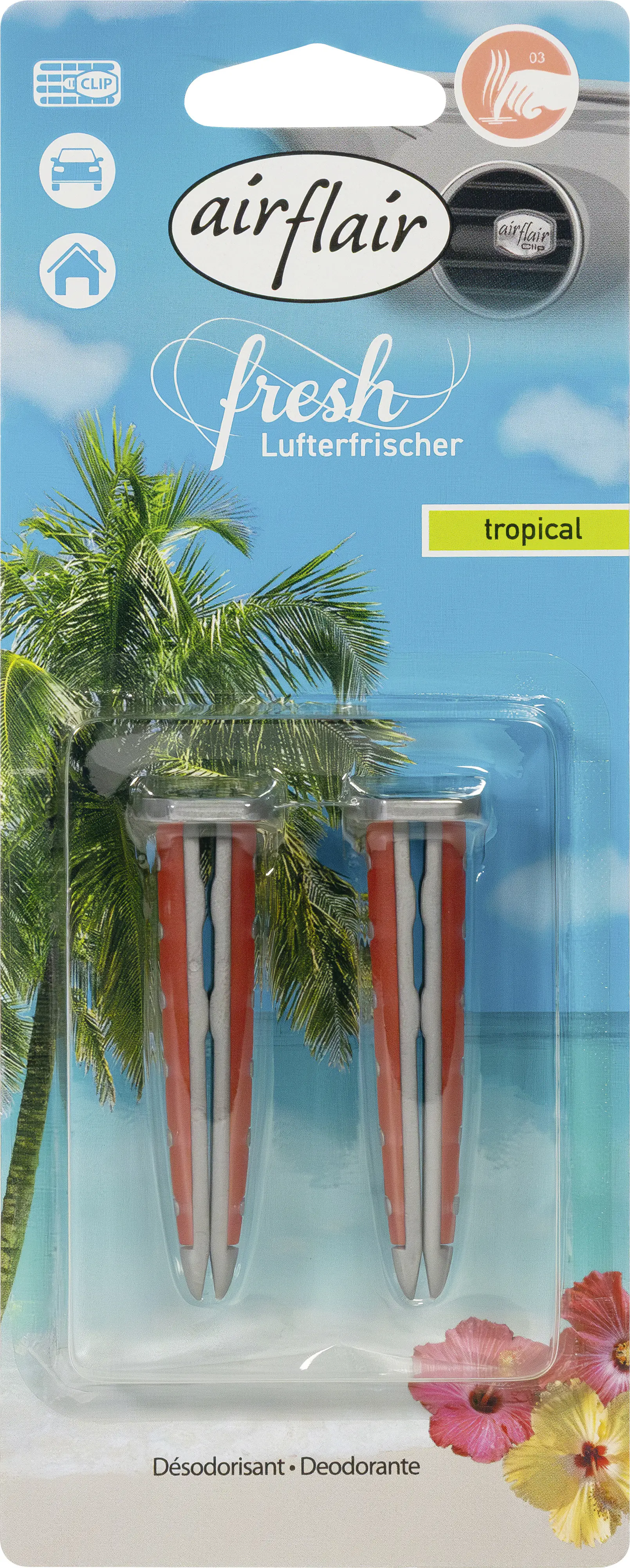 airflair Lufterfrischer Clip Tropical