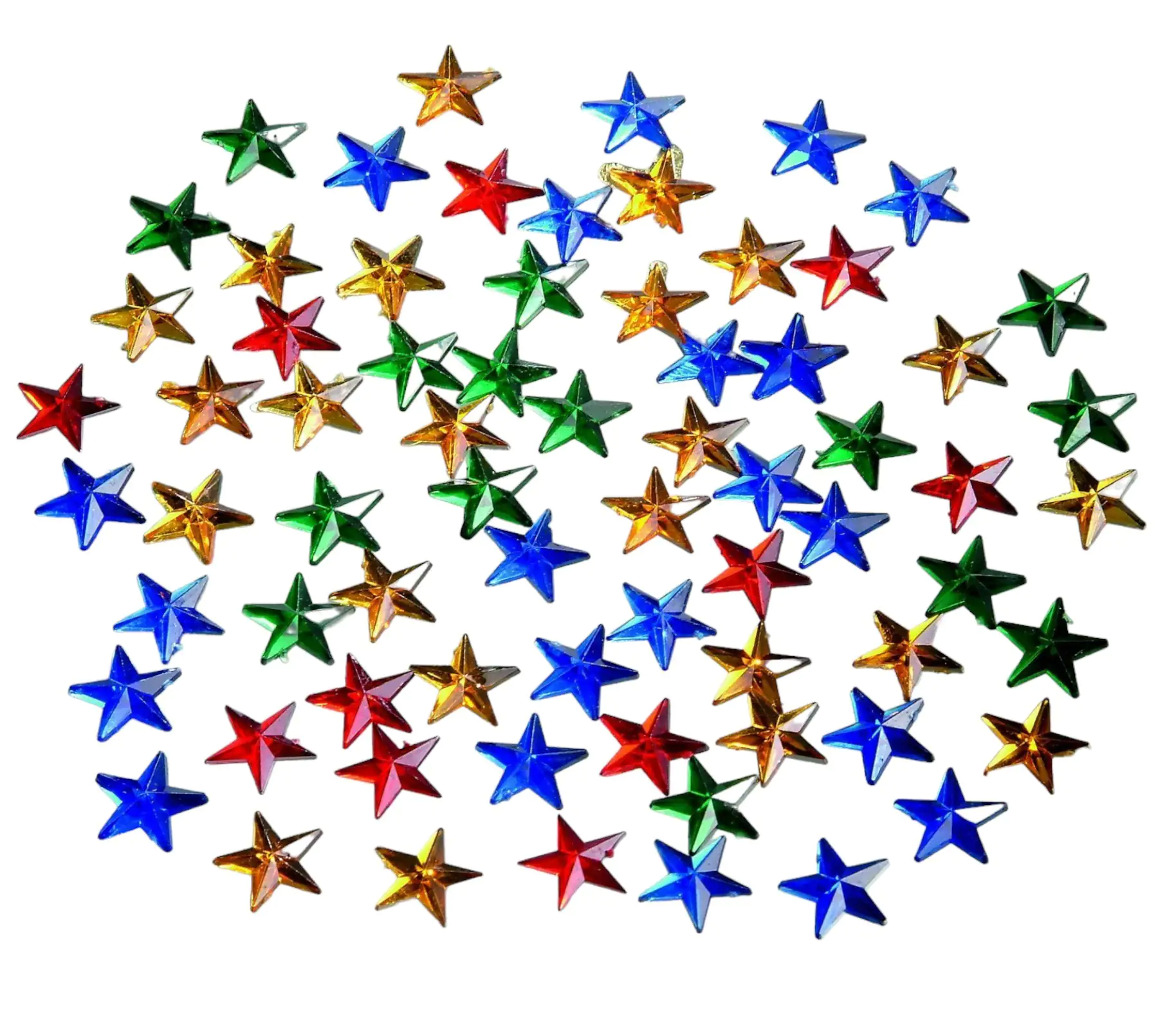 Glorex Schmuck-Steine Sterne 70 Stück