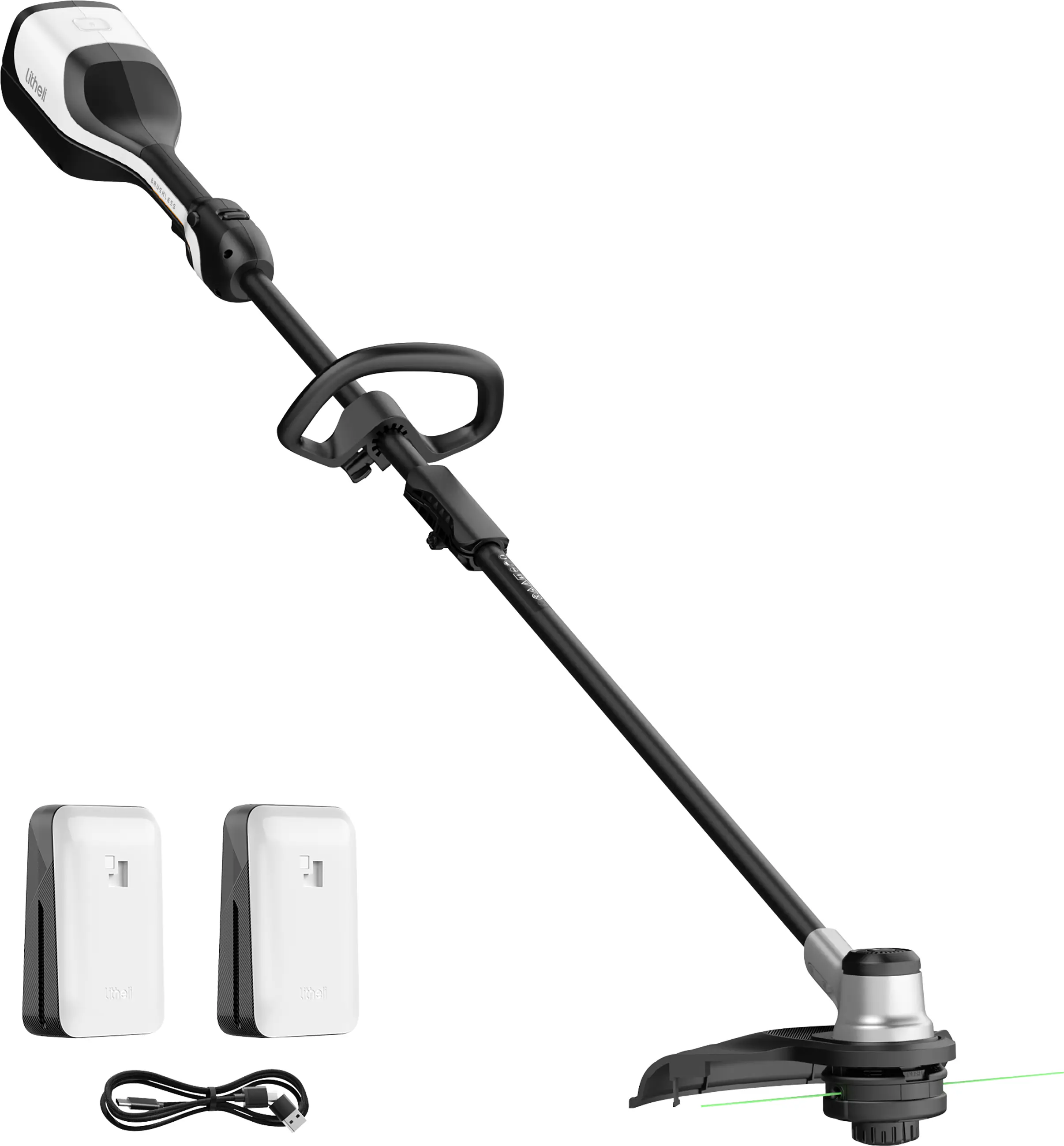 Litheli Akku-Sense U20 2x20V, inkl.2 x Akku 2.0Ah und USB-C Ladekabel