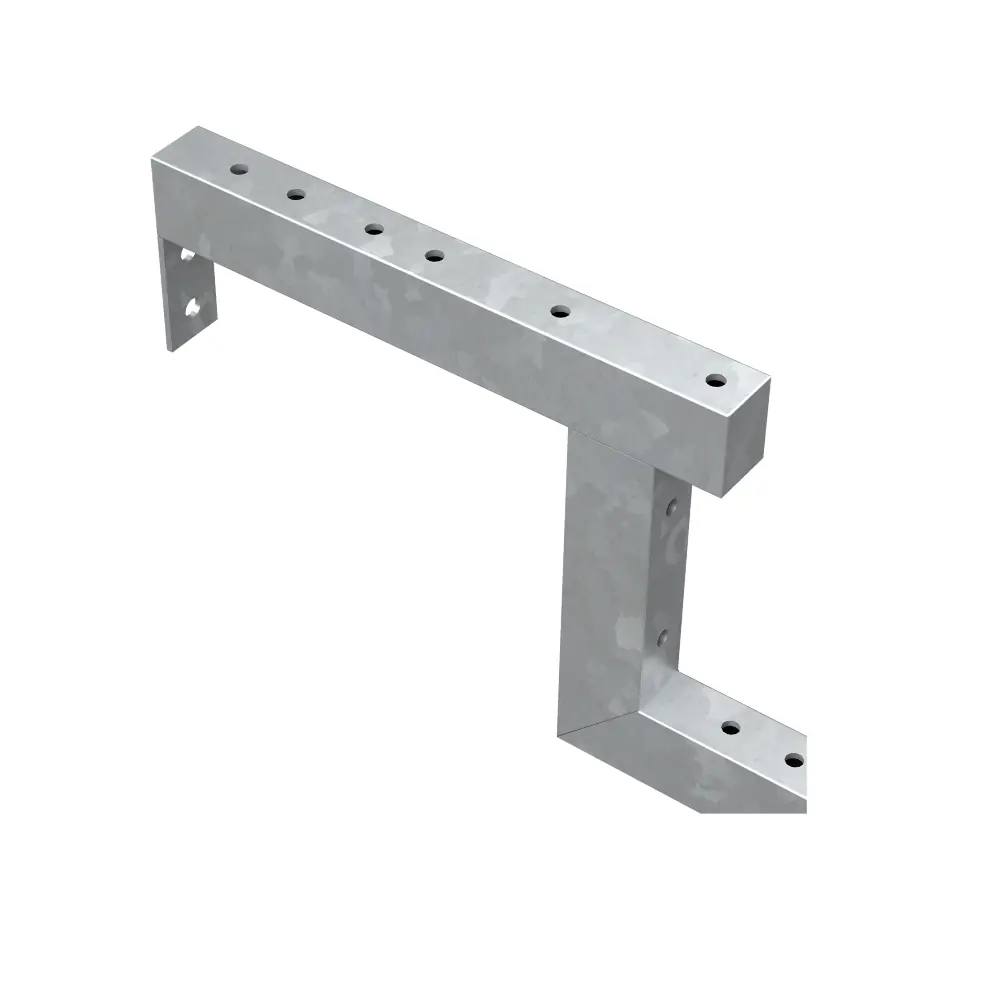 Plus Außentreppe Kiefer/Feuerverzinkt 7 Stufen 180 cm breit