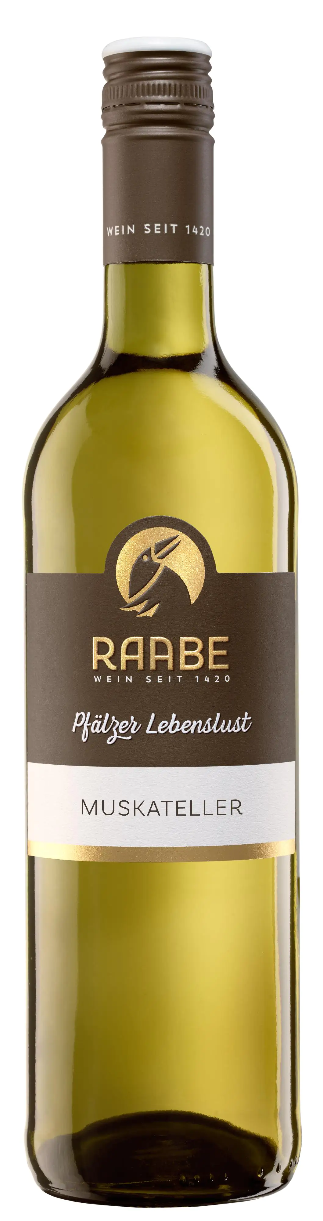 Raabe Weißwein Pfälzer Lebenslust Muskateller feinherb Deutschland 1 x 0,75 L