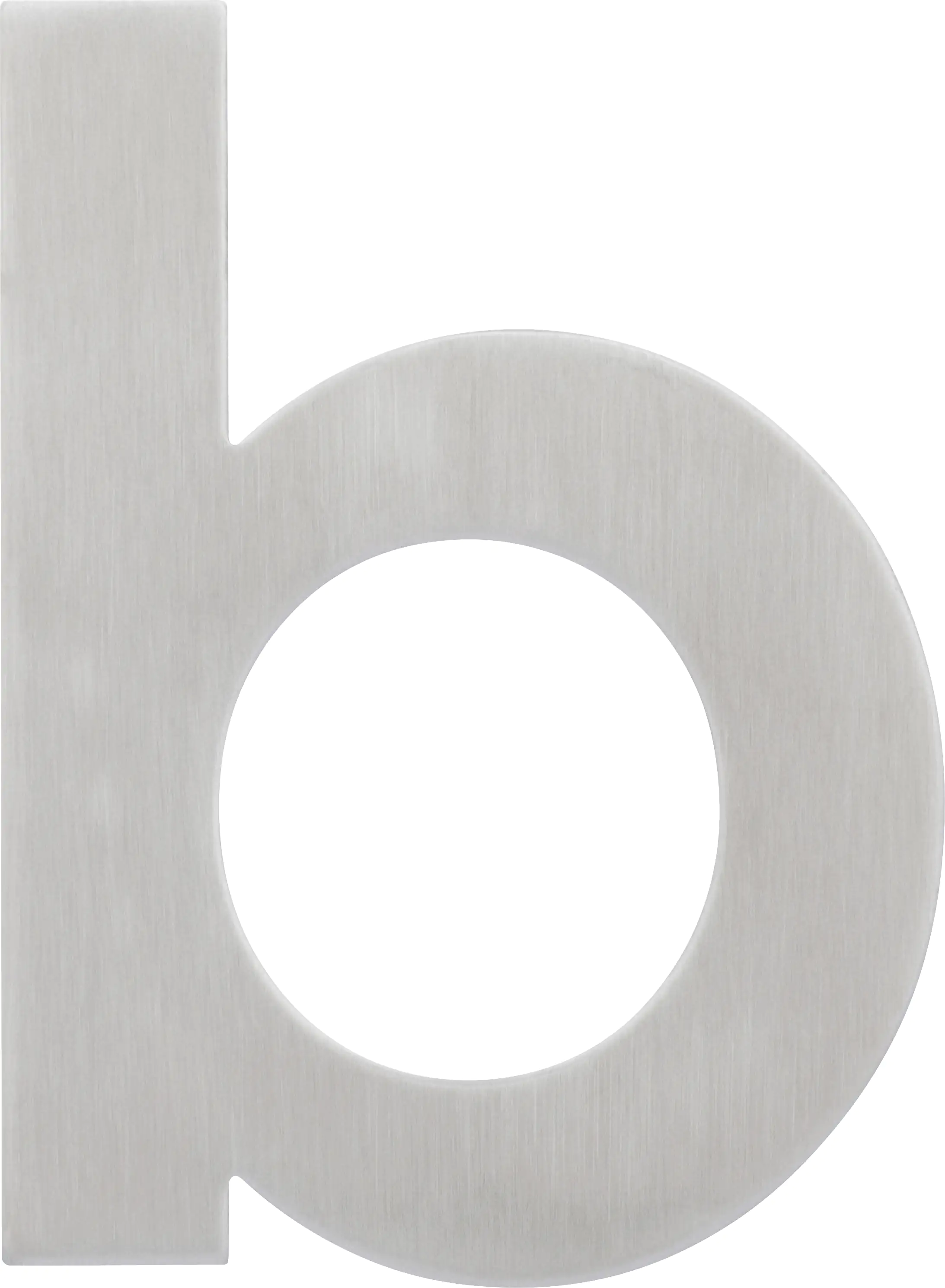 Alpertec Hausnummer Buchstabe B Edelstahl Alpertec Hausnummer Buchstabe B Edelstahl