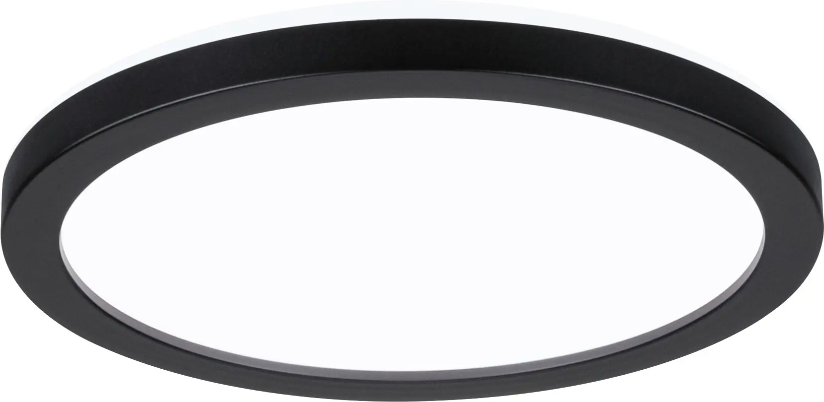 Paulmann LED Panel Atria Shine schwarz Ø 19 cm neutralweiß