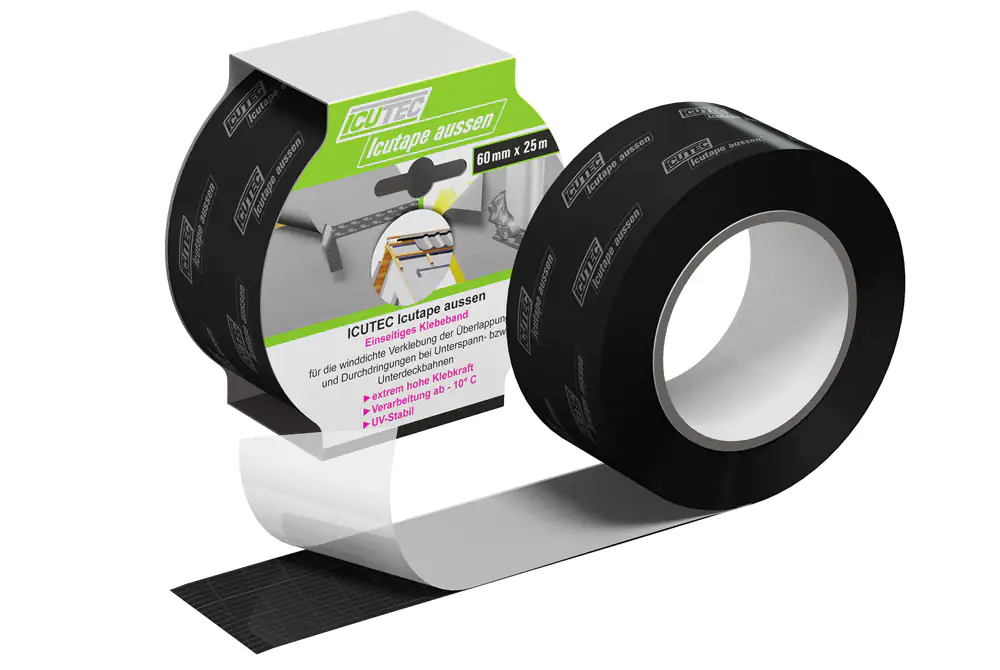 ICUTEC Klebeband Icutape außen 25 m x 6 cm ICUTEC Klebeband Icutape außen 25 m x 6 cm