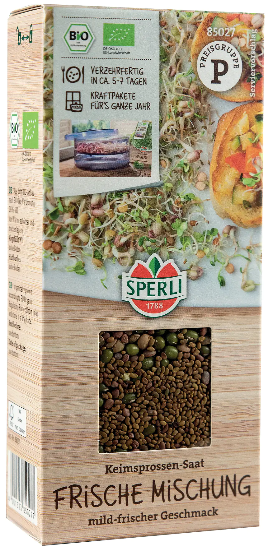 Sperli BIO Keimsprossen-Saat Frische Mischung