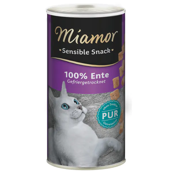 Miamor Katzensnack Sensible Ente Pur 30 g Miamor Katzensnack Sensible Ente Pur 30 g