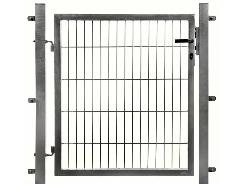 Floraworld Gartentor Comfort inkl. 2 Pfosten 100 x 100 cm feuerverzinkt