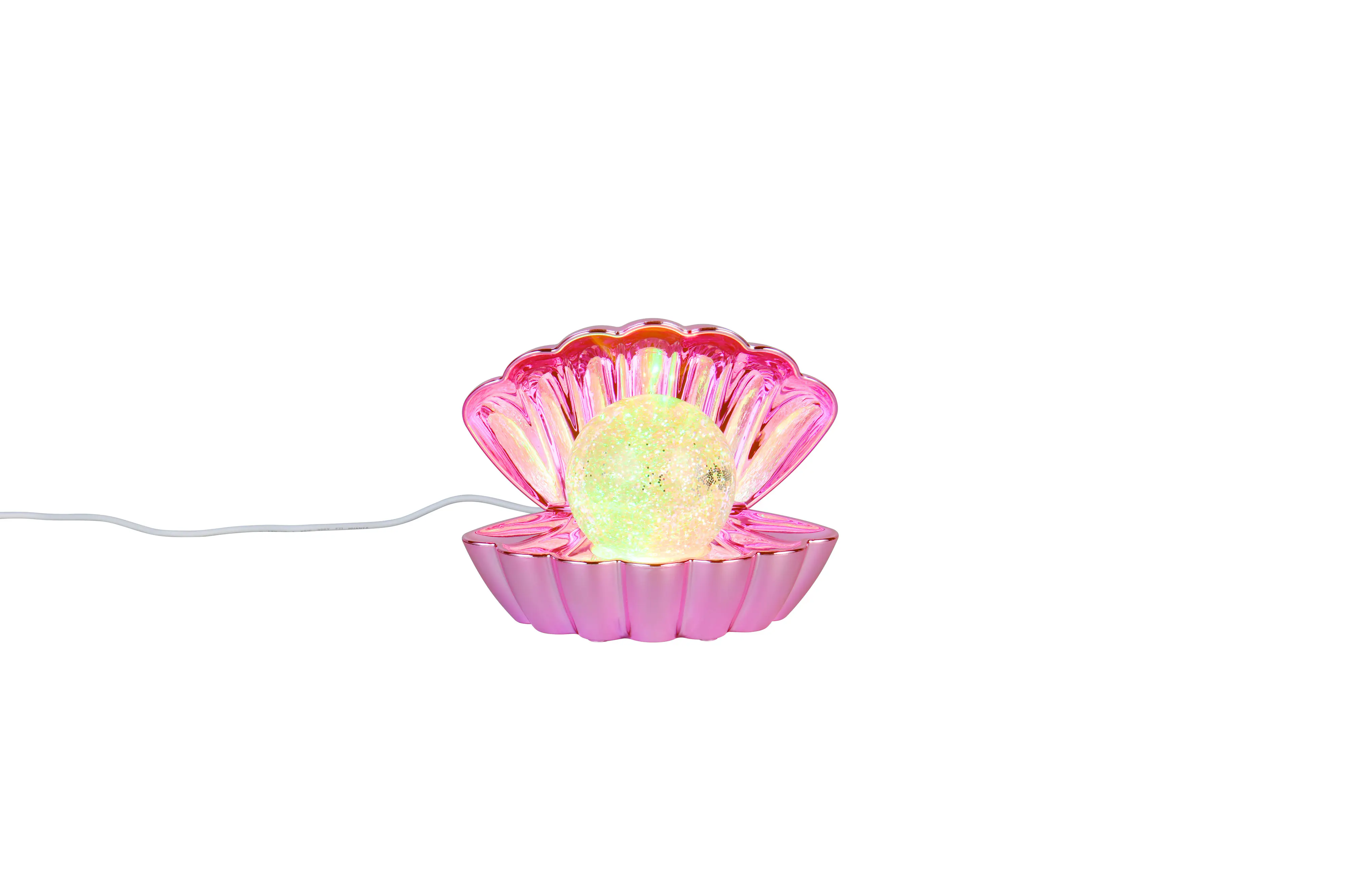 Reality LED-Tischleuchte Shelly Fun 17,5 x 14,5 cm pink