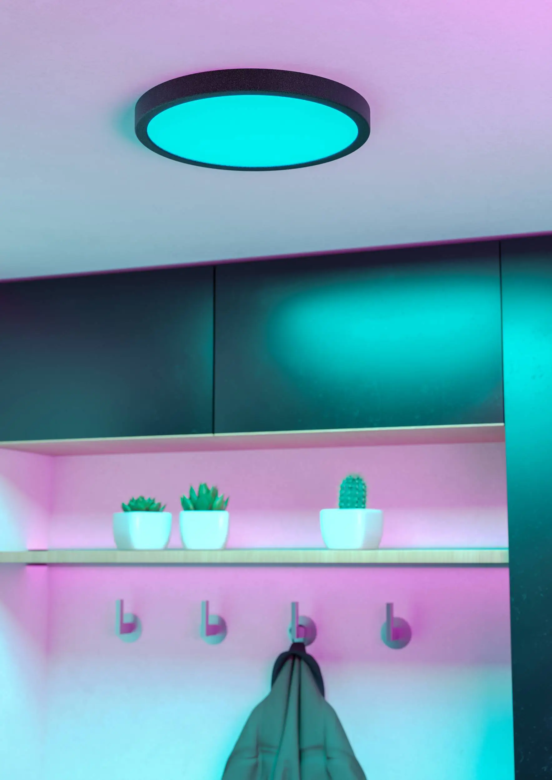 Eglo LED Deckenleuchte Fueva 6-Z schwarz Ø 30 x 3 cm RGB dimmbar Eglo LED Deckenleuchte Fueva 6-Z schwarz Ø 30 x 3 cm RGB dimmbar