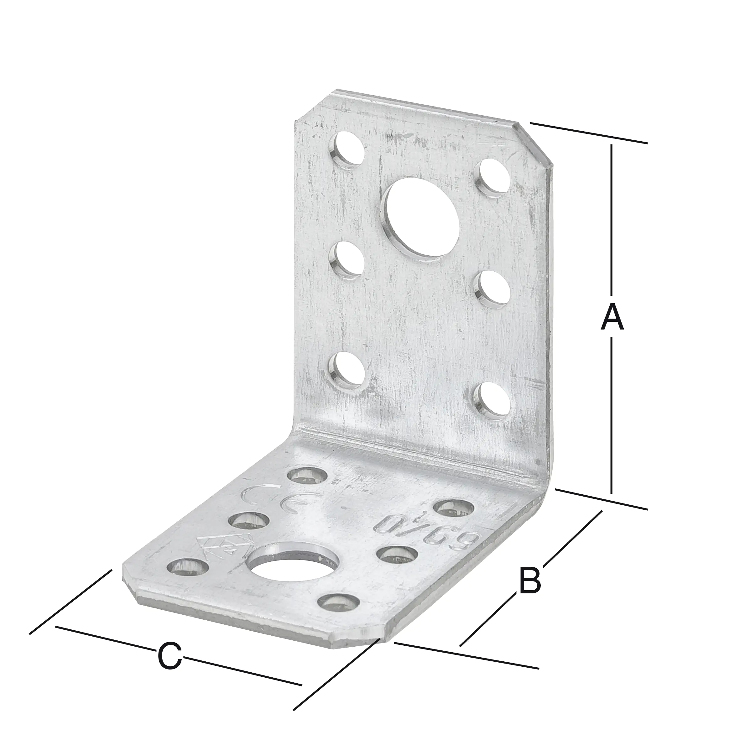 Vormann Winkelverbinder verzinkt 90 x 90 x 65 mm, 20 Stück Vormann Winkelverbinder verzinkt 90 x 90 x 65 mm, 20 Stück
