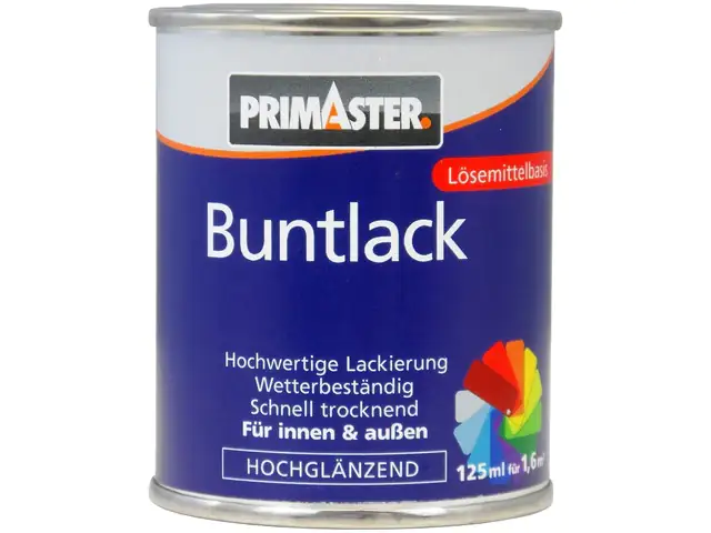 4000590151249_1 Primaster Buntlack RAL 3000 125 ml feuerrot hochglänzend