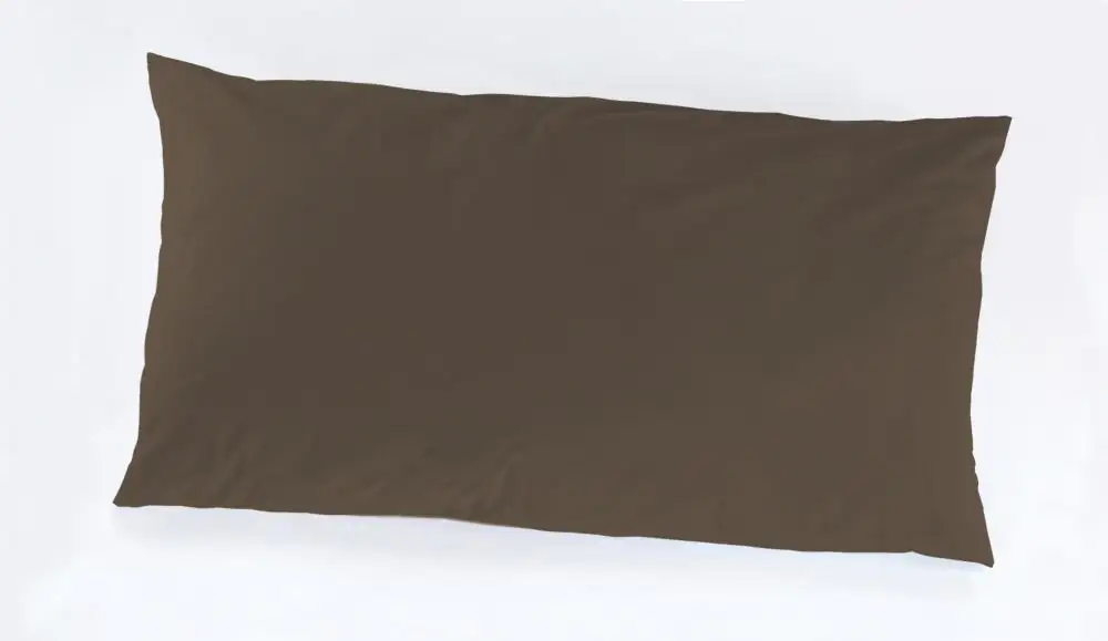 Vario Kissenbezug Jersey dunkelbraun, 40 x 80 cm