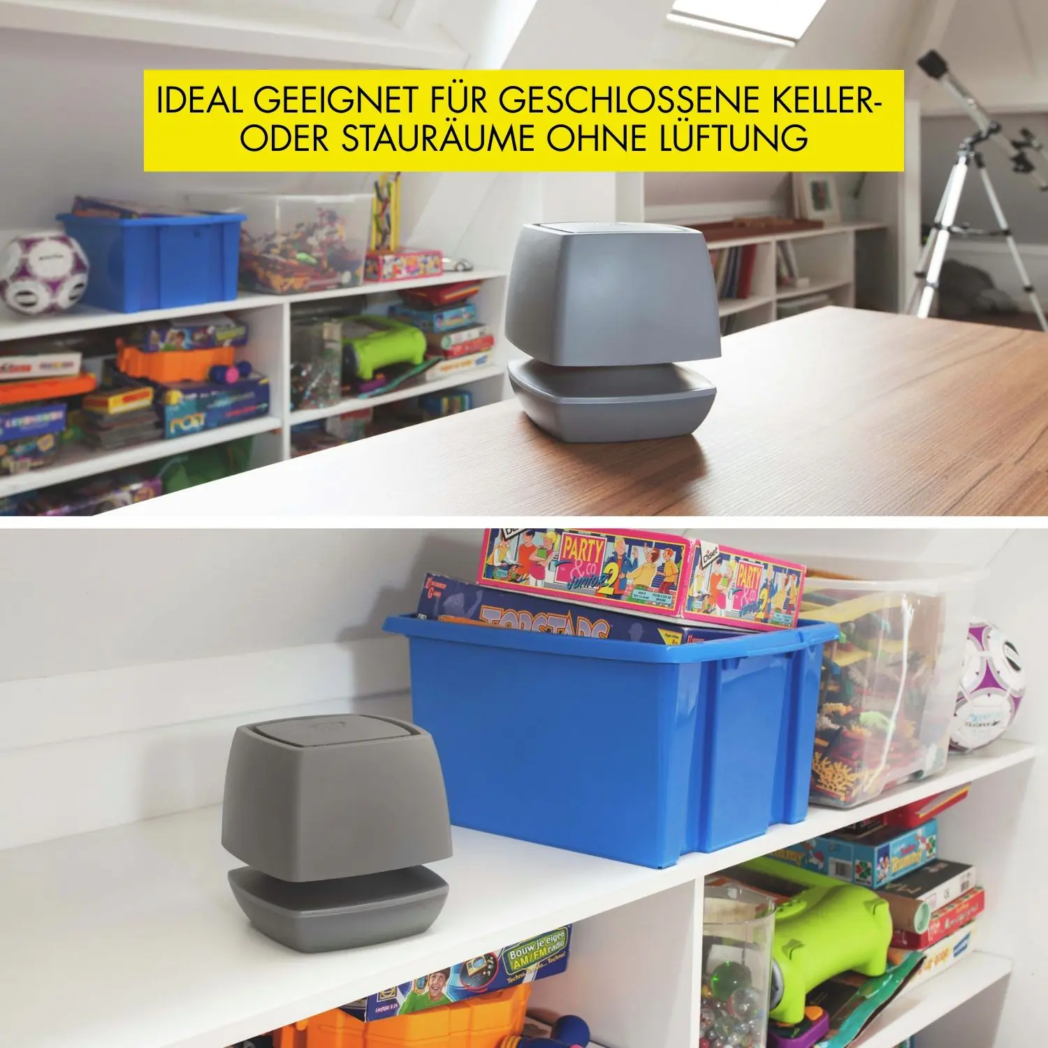 UHU Luftentfeuchter Ambiance anthrazit, 100 g