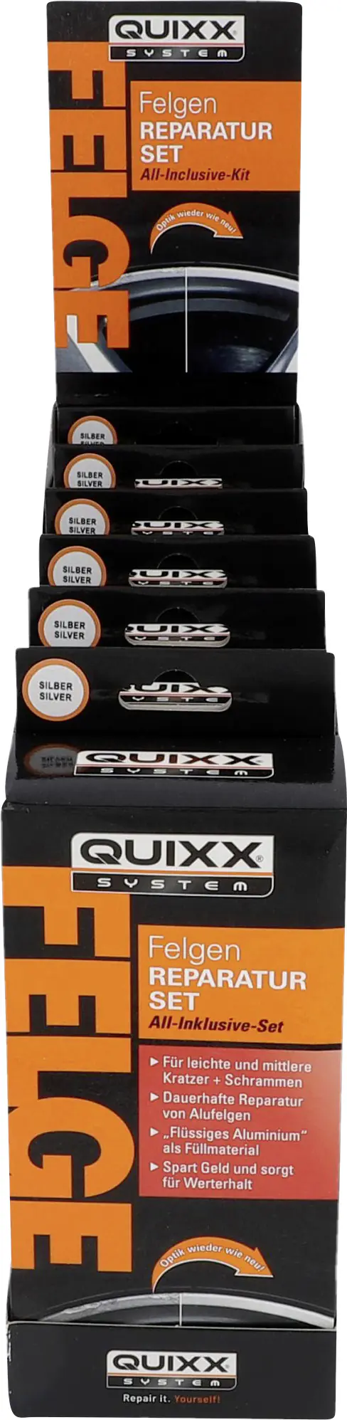 QUIXX Felgen Reparatur-Set 5-teilig