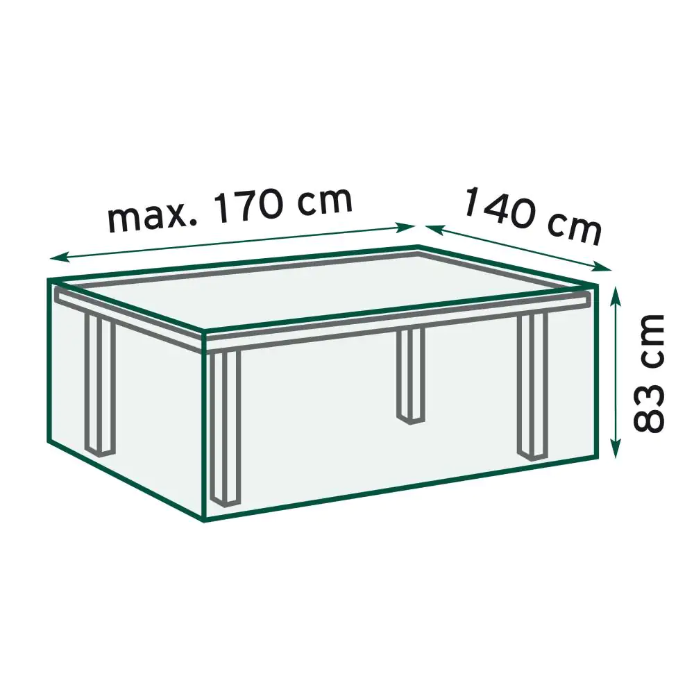 TrendLine Schutzhülle Basic für Gartentisch