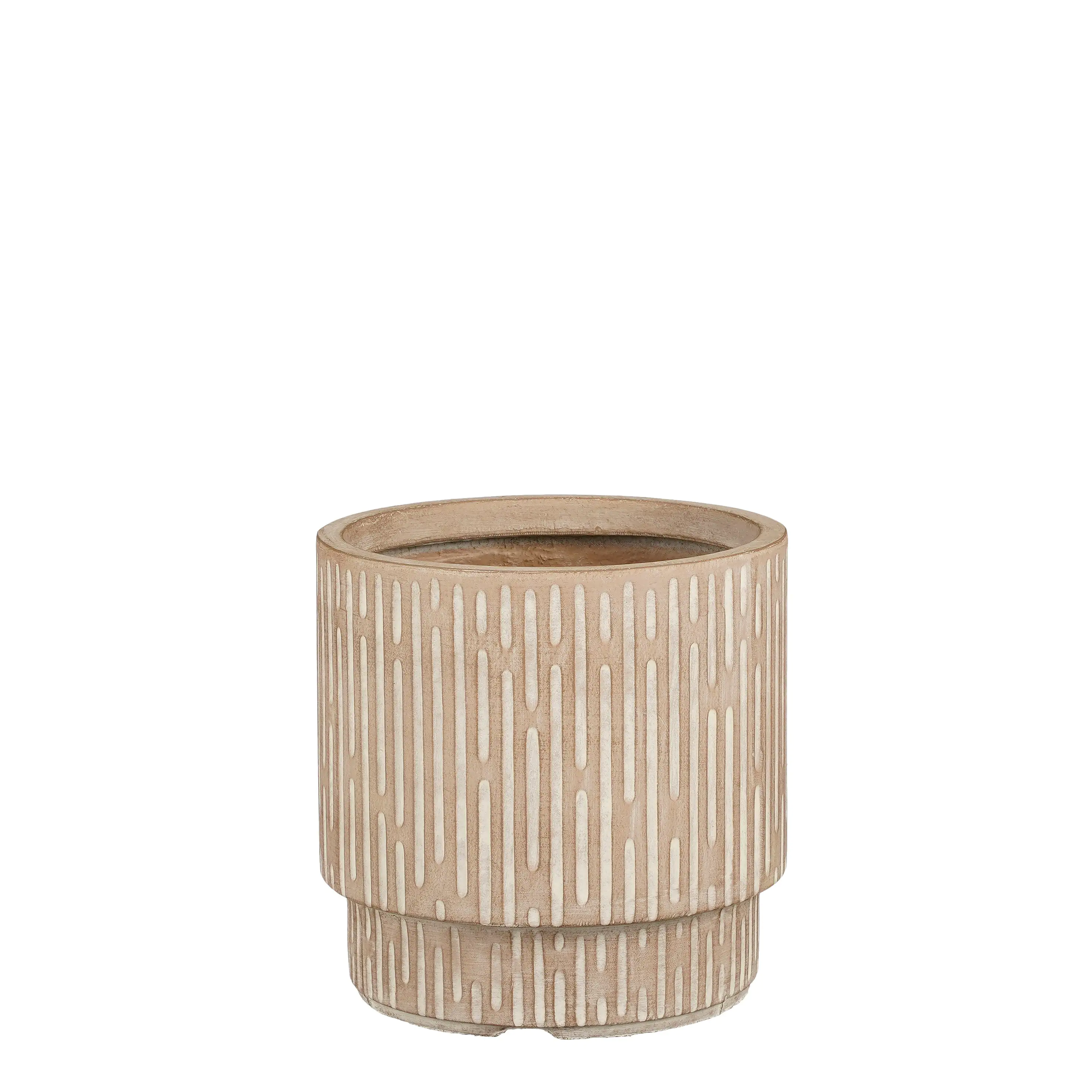 Mica Decorations Pflanztopf Oslo Ø 26 x 26,5 cm braun